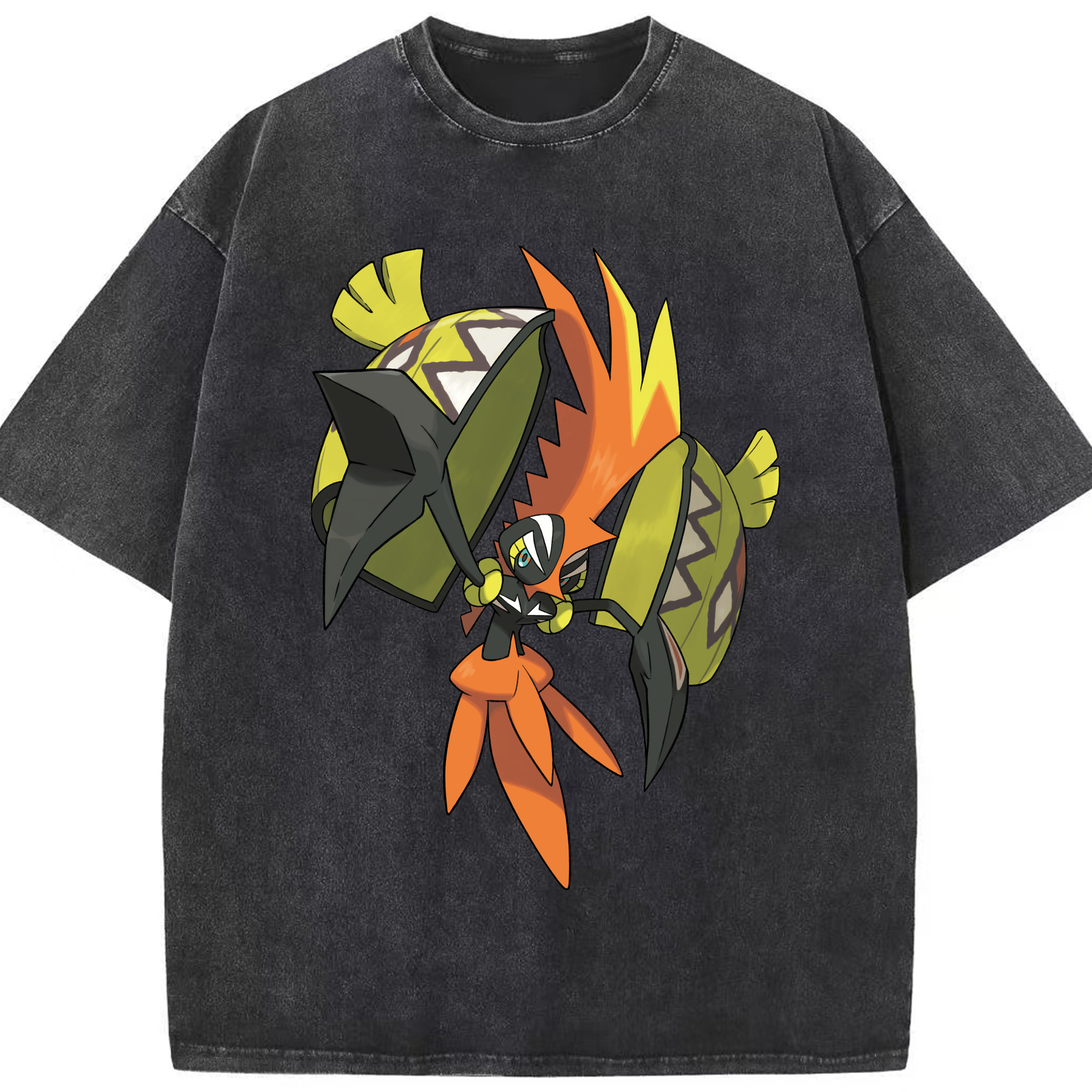 （画像用） ポケットモンスター Pokémon 綿100% ヴィンテージ風 半袖Tシャツ（フロントプリント）
