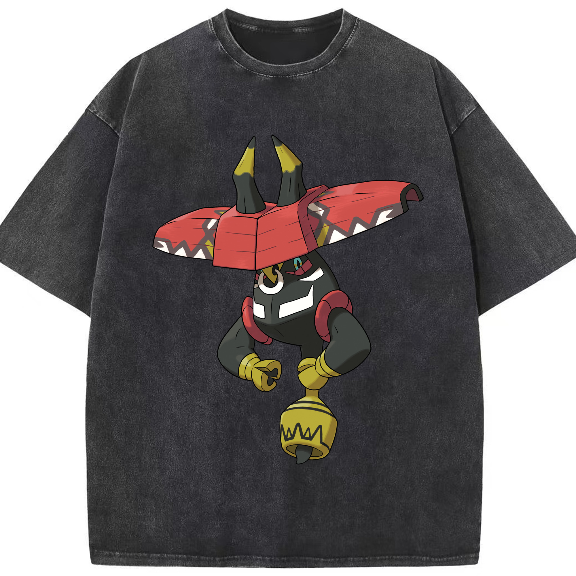 （画像用） ポケットモンスター Pokémon 綿100% ヴィンテージ風 半袖Tシャツ（フロントプリント）