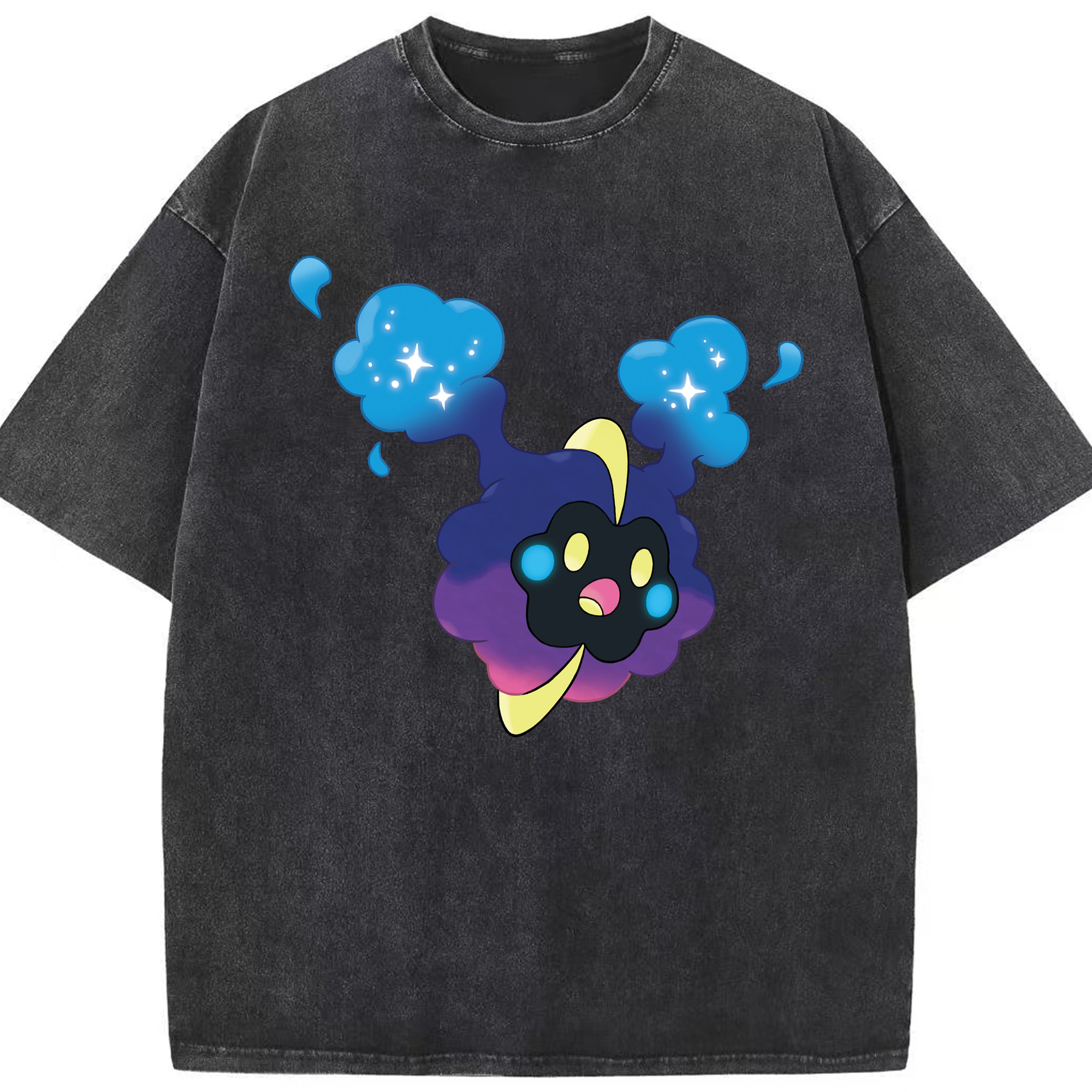 （画像用） ポケットモンスター Pokémon 綿100% ヴィンテージ風 半袖Tシャツ（フロントプリント）