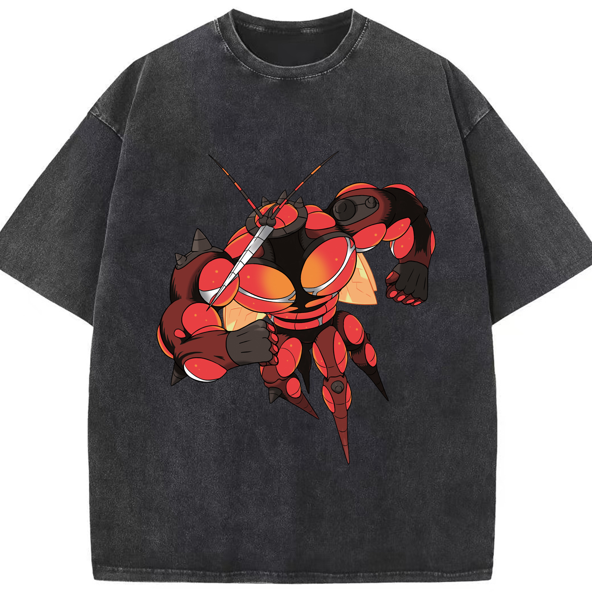 （画像用） ポケットモンスター Pokémon 綿100% ヴィンテージ風 半袖Tシャツ（フロントプリント）