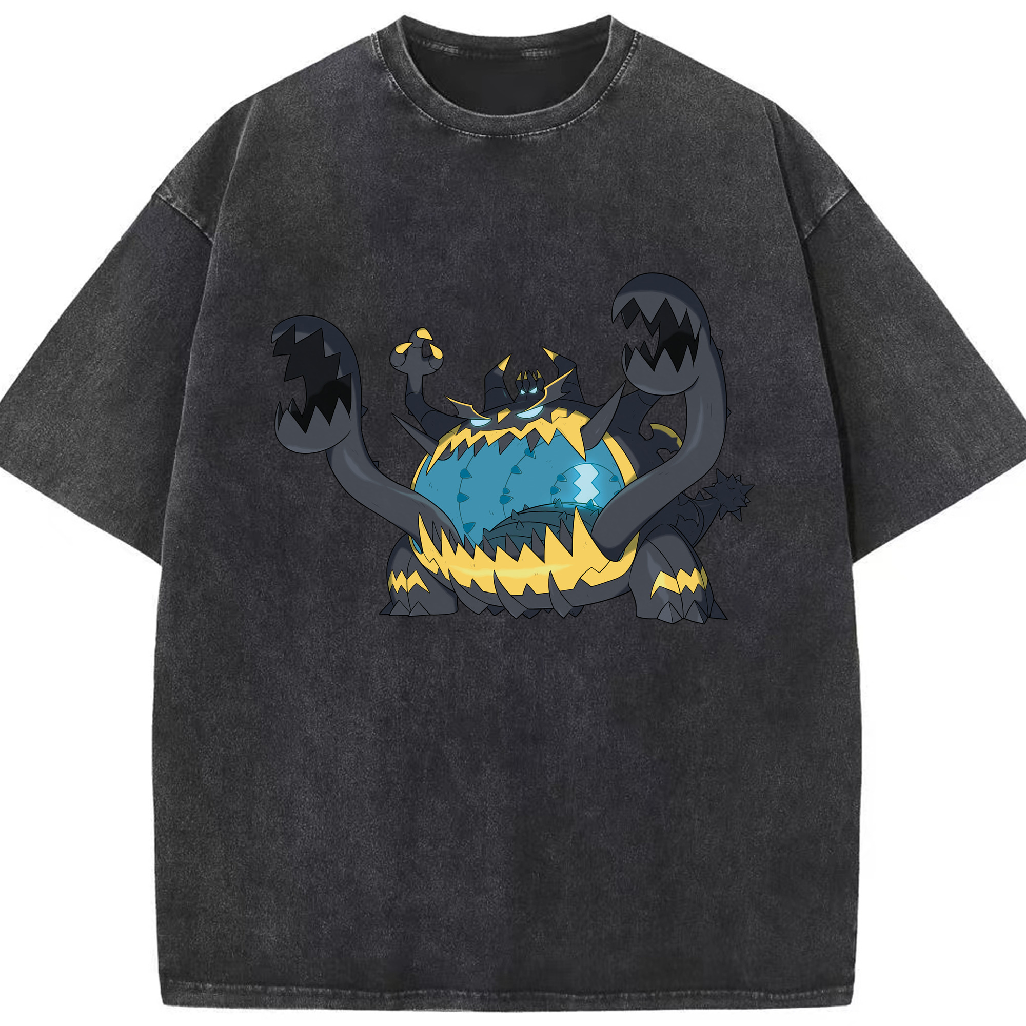 （画像用） ポケットモンスター Pokémon 綿100% ヴィンテージ風 半袖Tシャツ（フロントプリント）