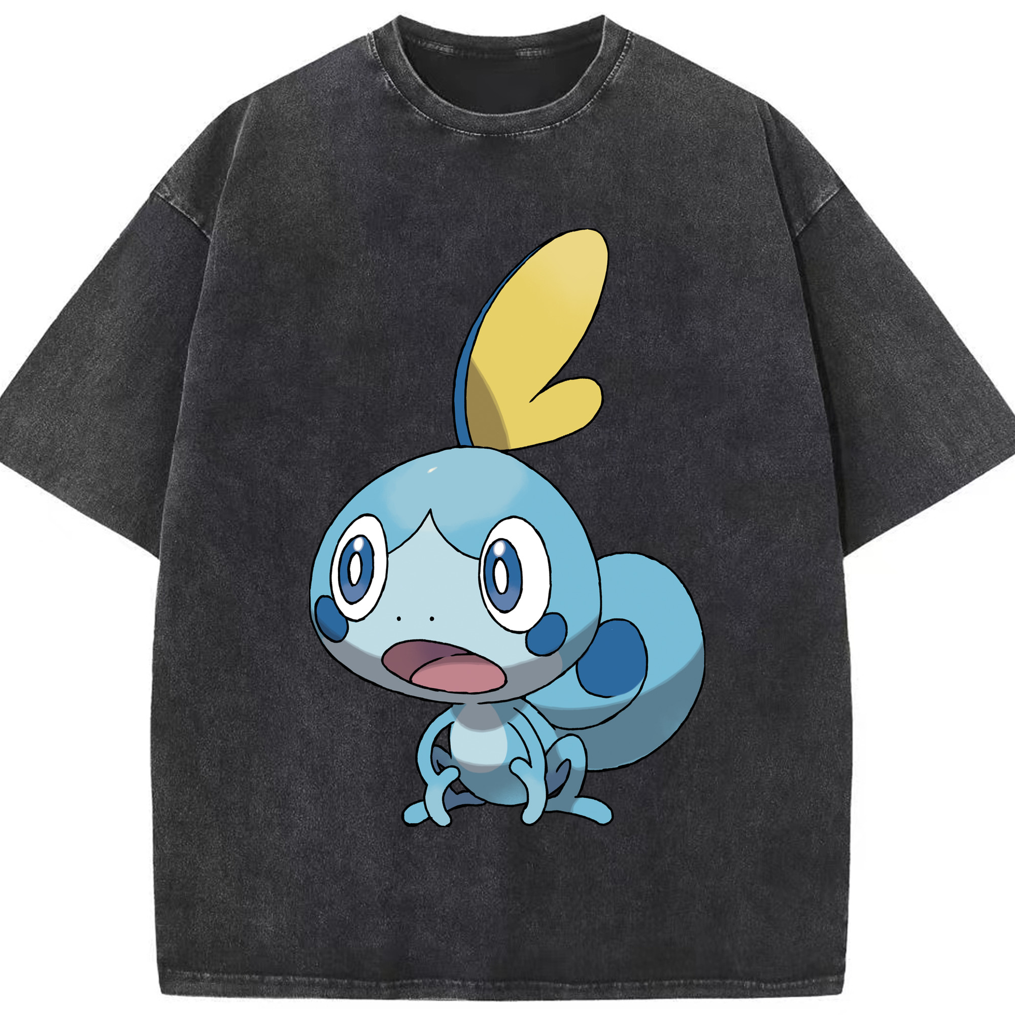 （画像用） ポケットモンスター Pokémon 綿100% ヴィンテージ風 半袖Tシャツ（フロントプリント）
