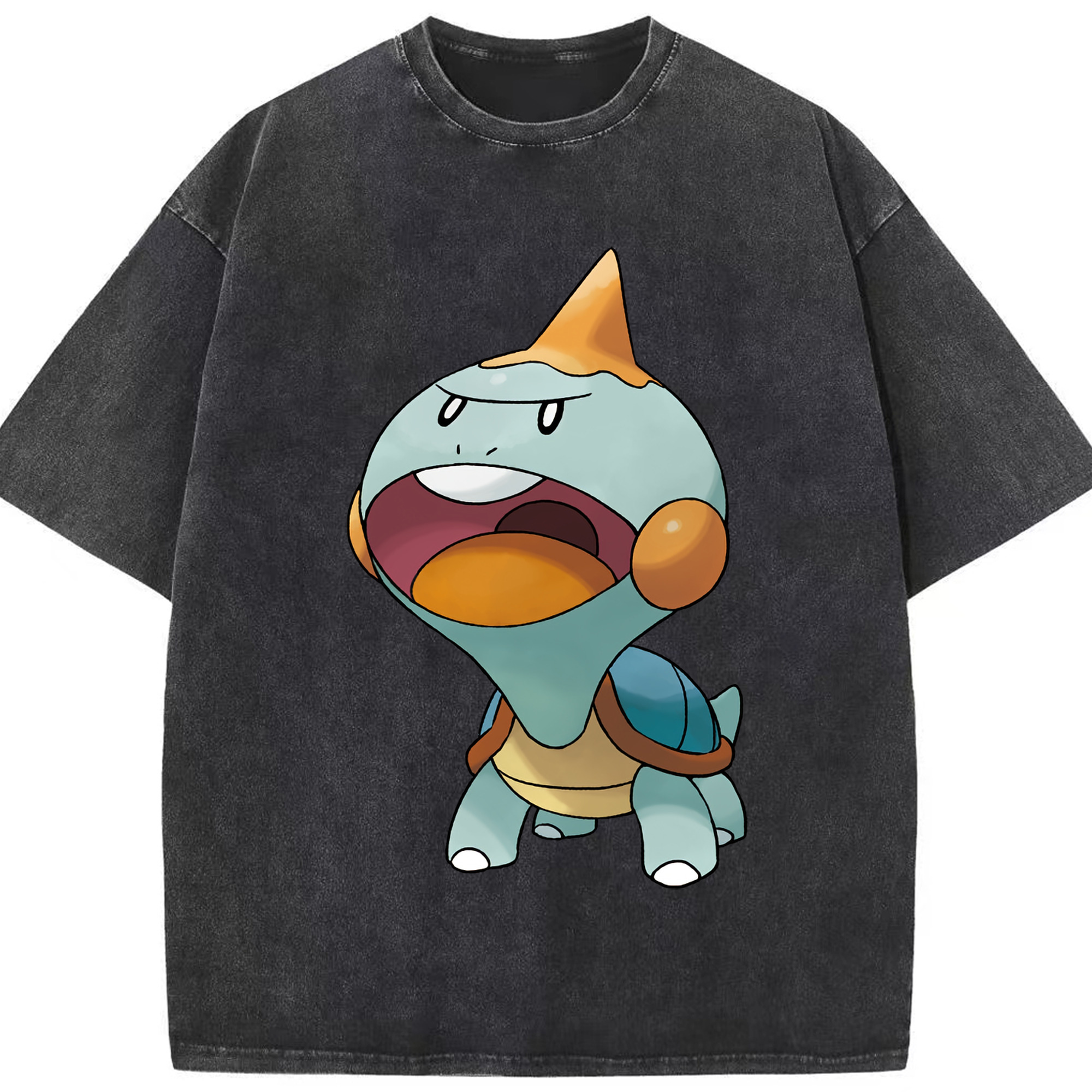 （画像用） ポケットモンスター Pokémon 綿100% ヴィンテージ風 半袖Tシャツ（フロントプリント）