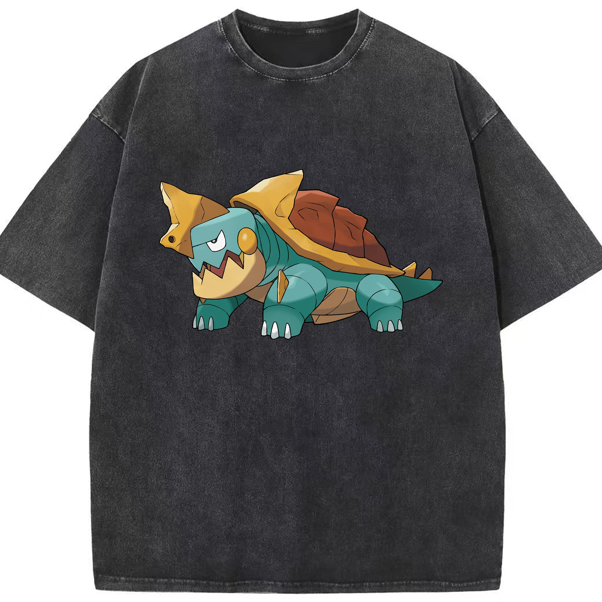 （画像用） ポケットモンスター Pokémon 綿100% ヴィンテージ風 半袖Tシャツ（フロントプリント）
