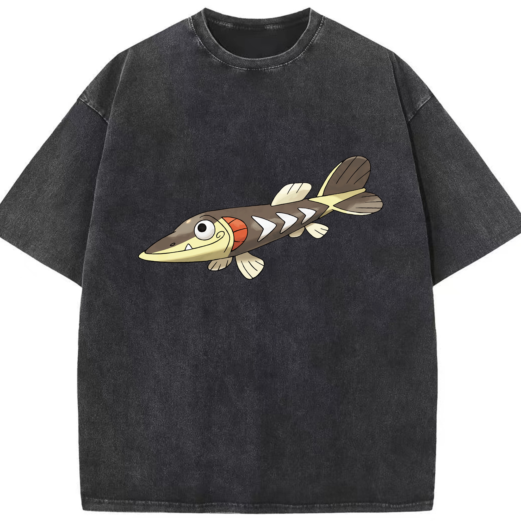 （画像用） ポケットモンスター Pokémon 綿100% ヴィンテージ風 半袖Tシャツ（フロントプリント）