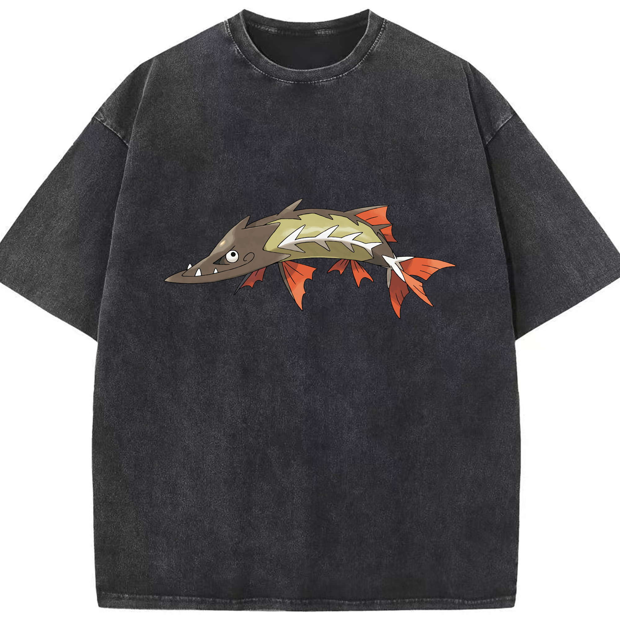（画像用） ポケットモンスター Pokémon 綿100% ヴィンテージ風 半袖Tシャツ（フロントプリント）