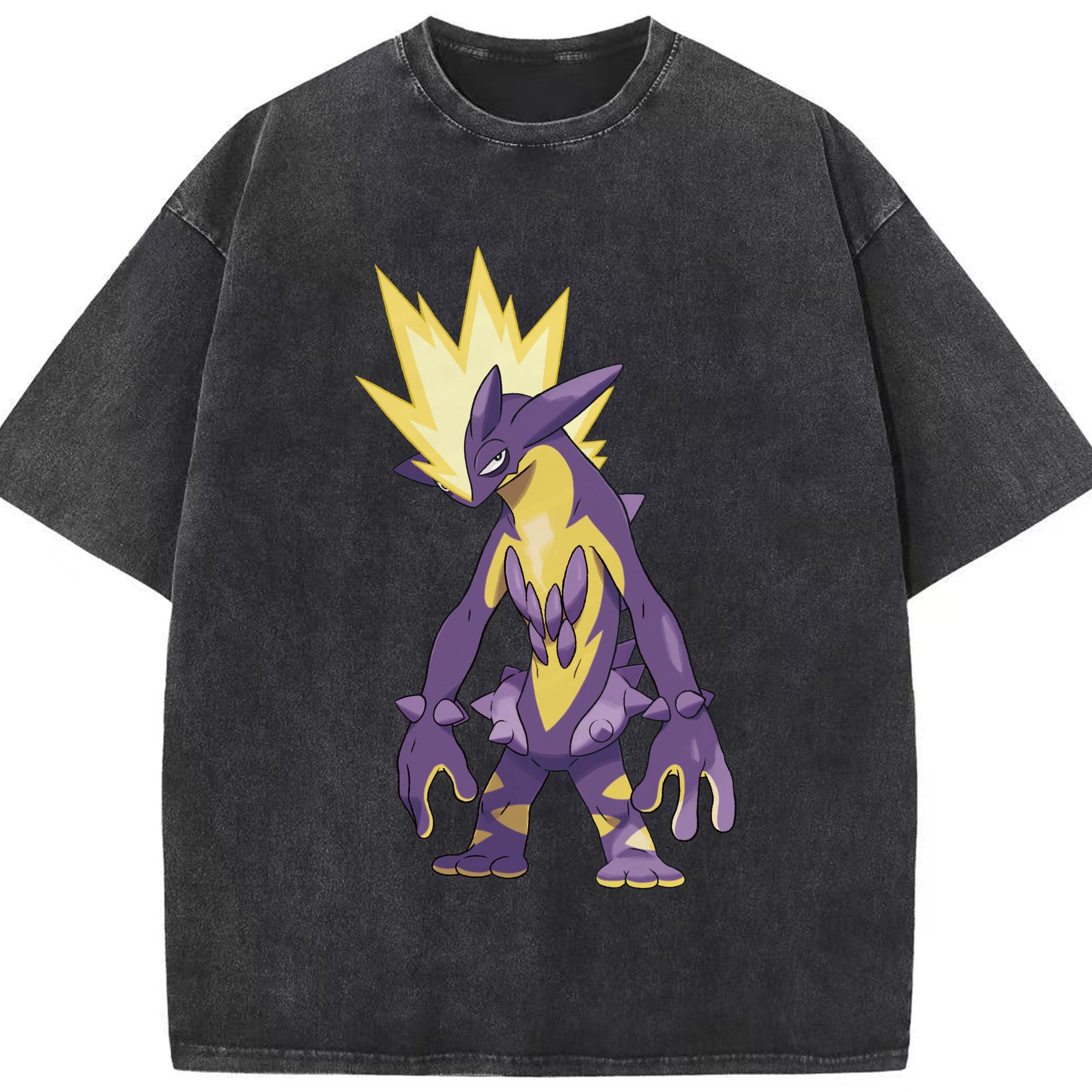 （画像用） ポケットモンスター Pokémon 綿100% ヴィンテージ風 半袖Tシャツ（フロントプリント）