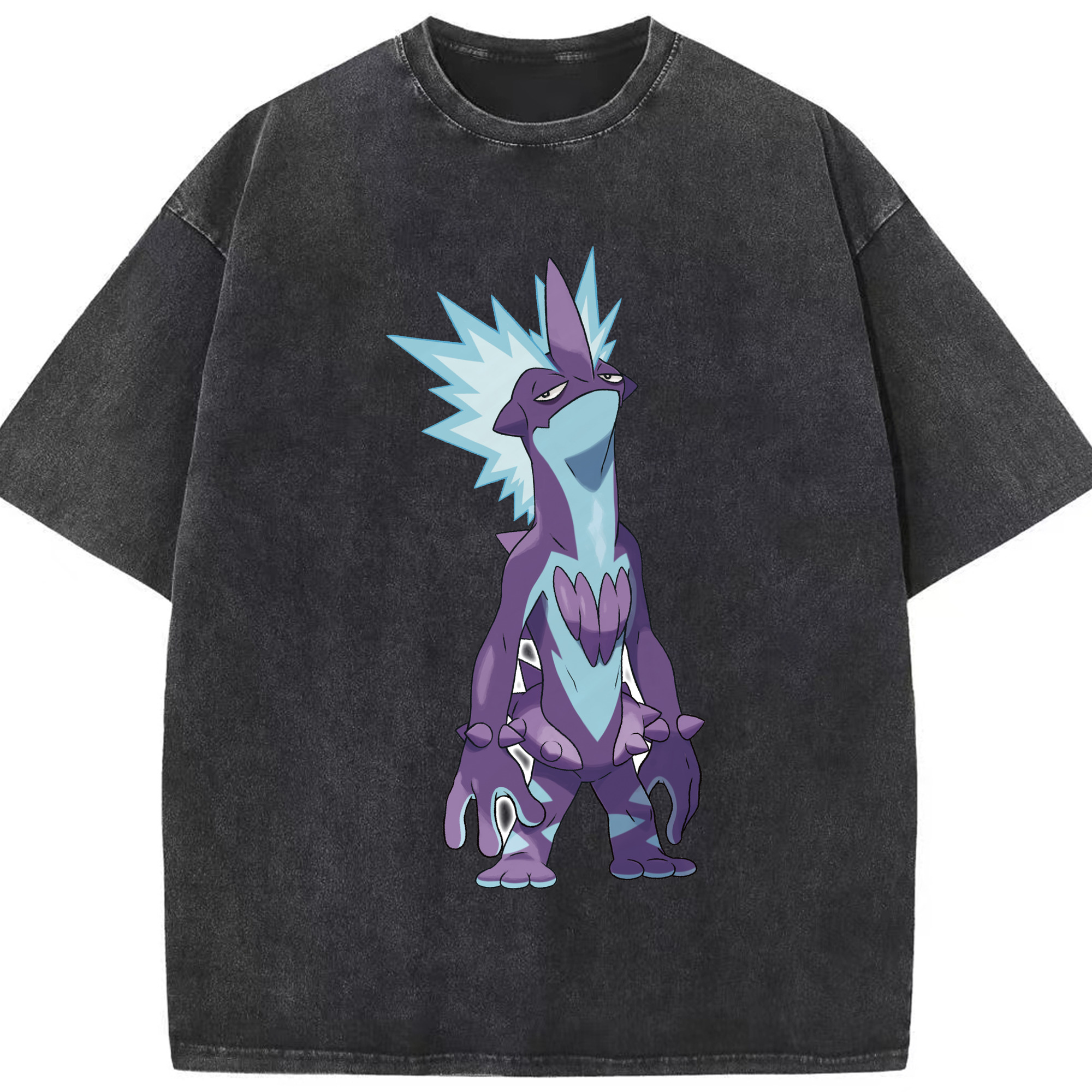 （画像用） ポケットモンスター Pokémon 綿100% ヴィンテージ風 半袖Tシャツ（フロントプリント）