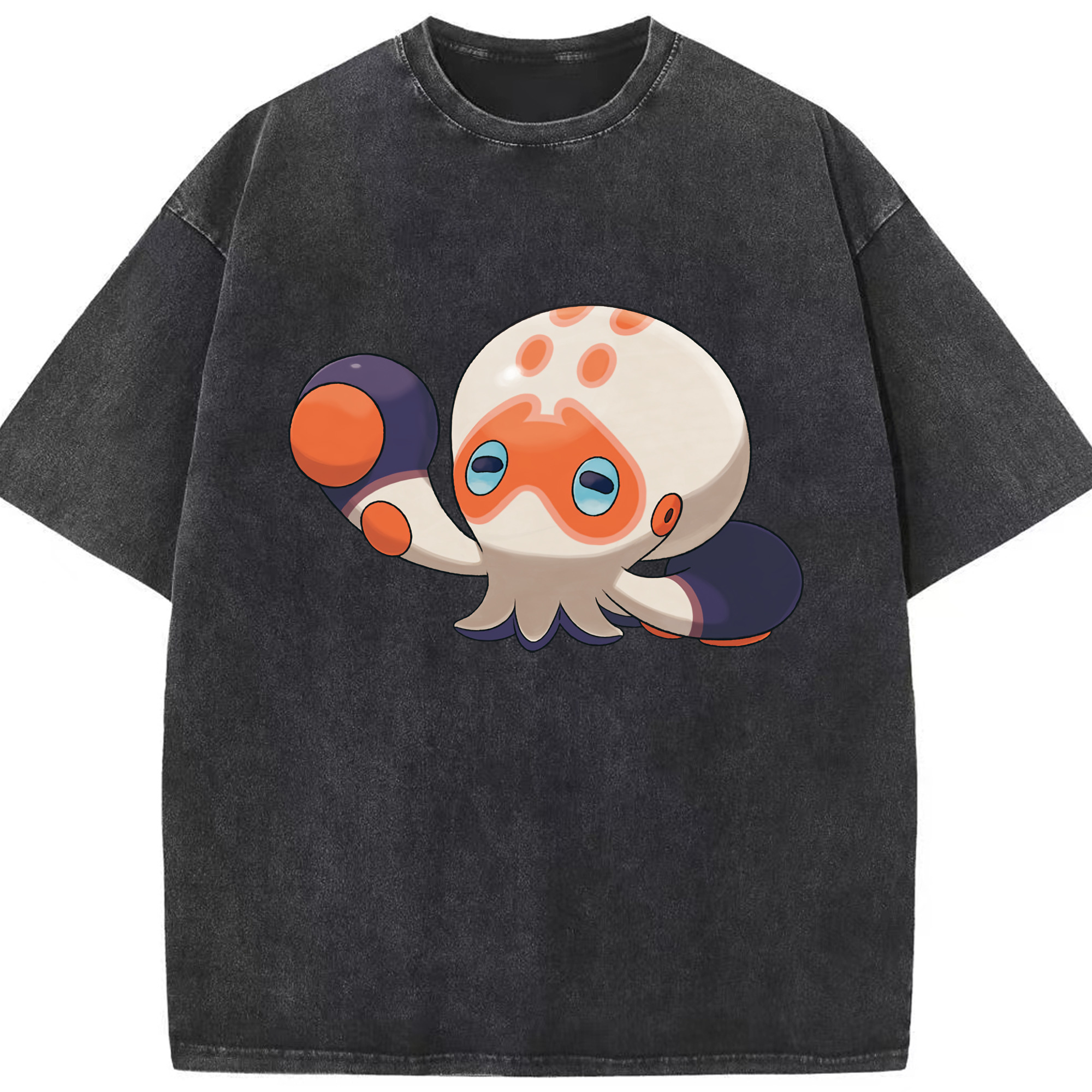 （画像用） ポケットモンスター Pokémon 綿100% ヴィンテージ風 半袖Tシャツ（フロントプリント）