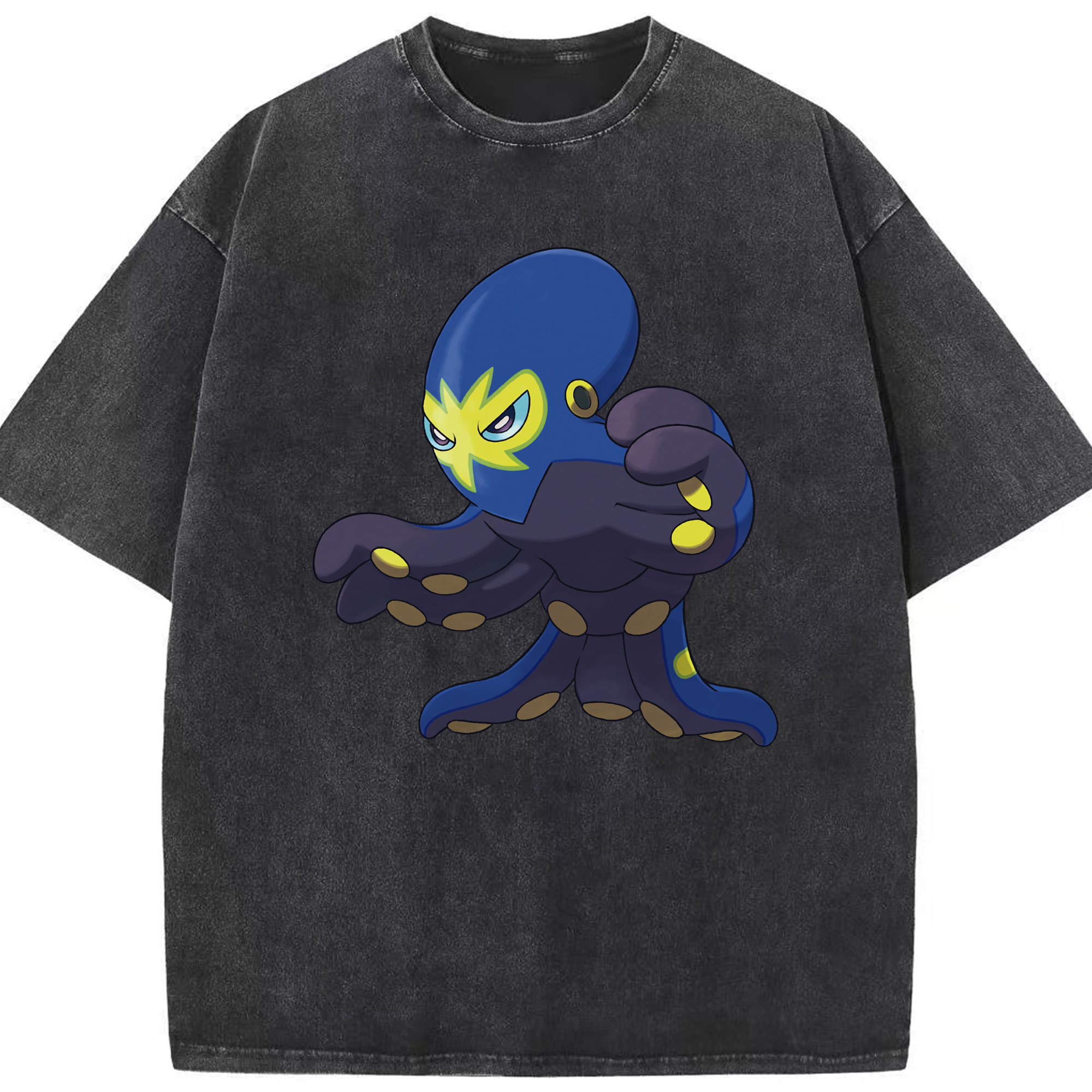 （画像用） ポケットモンスター Pokémon 綿100% ヴィンテージ風 半袖Tシャツ（フロントプリント）