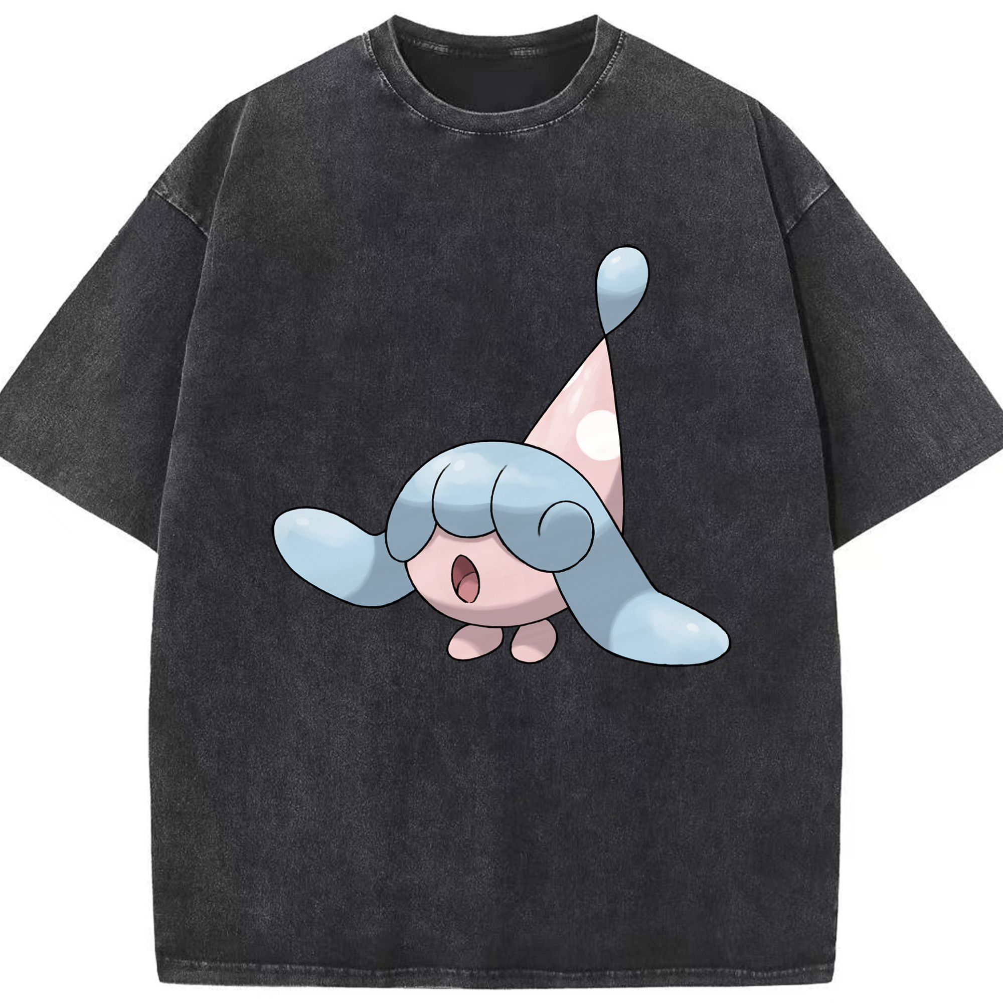 （画像用） ポケットモンスター Pokémon 綿100% ヴィンテージ風 半袖Tシャツ（フロントプリント）