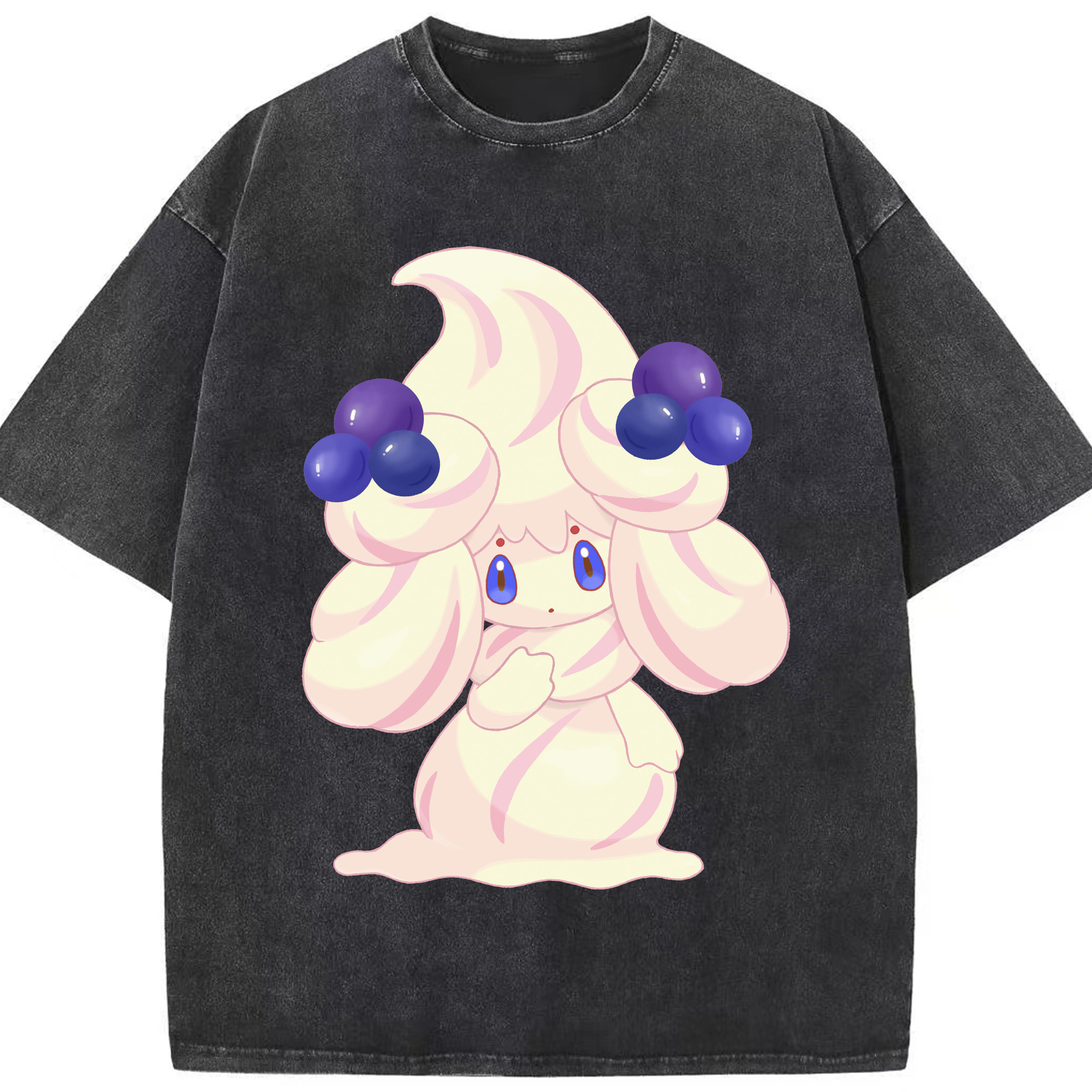 （画像用） ポケットモンスター Pokémon 綿100% ヴィンテージ風 半袖Tシャツ（フロントプリント）