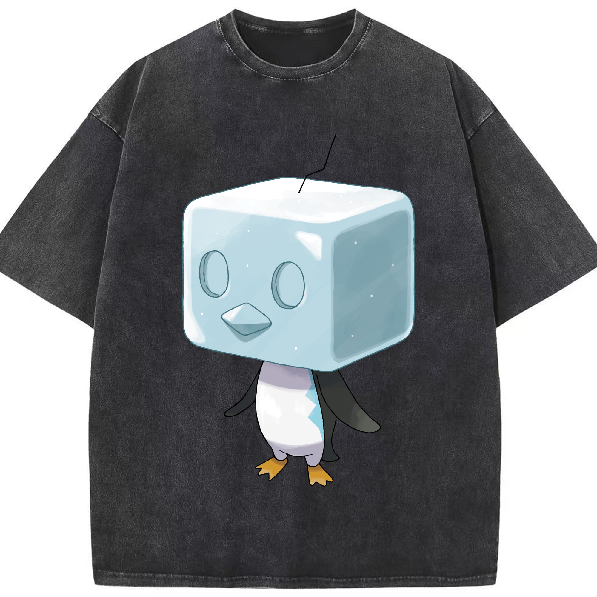 （画像用） ポケットモンスター Pokémon 綿100% ヴィンテージ風 半袖Tシャツ（フロントプリント）
