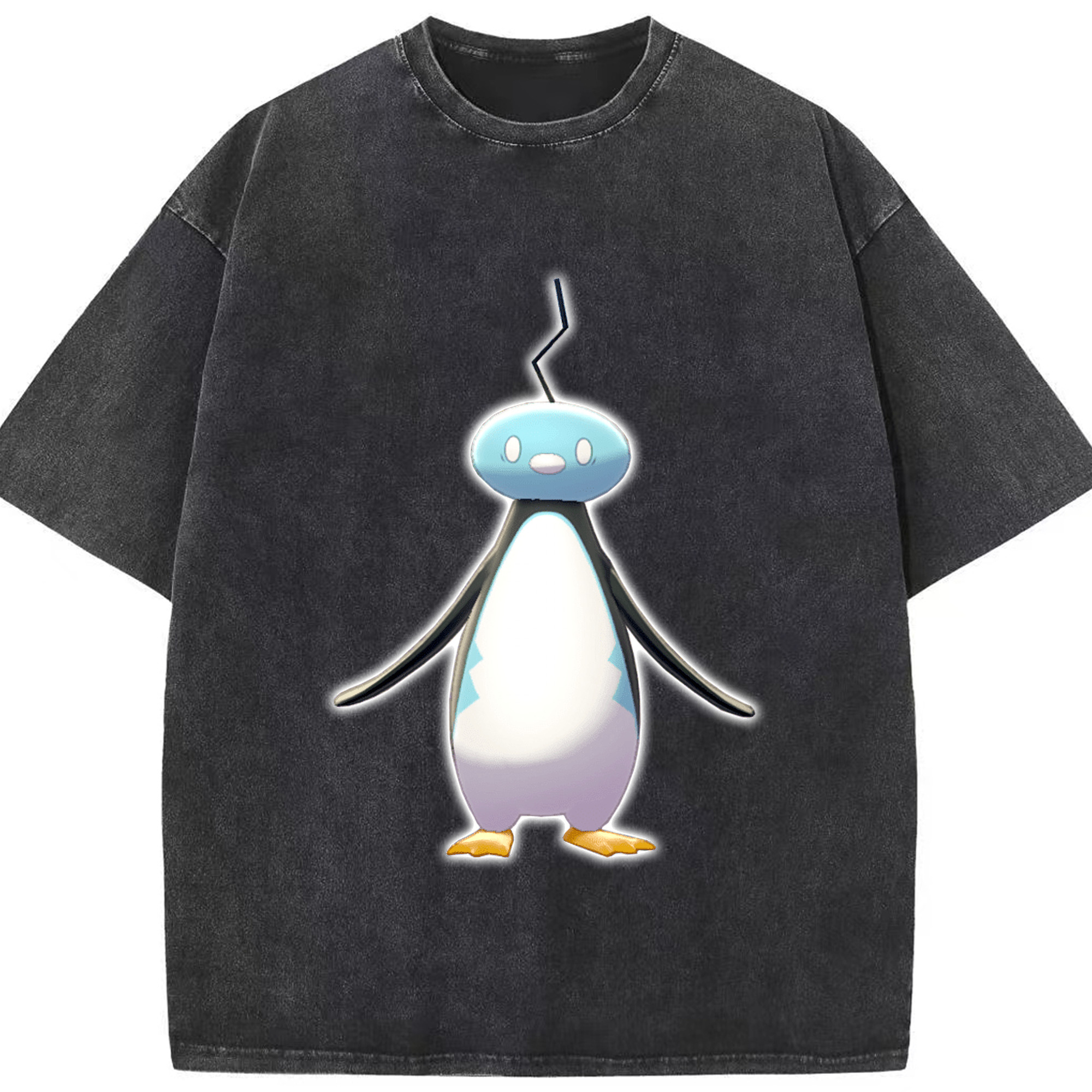 （画像用） ポケットモンスター Pokémon 綿100% ヴィンテージ風 半袖Tシャツ（フロントプリント）