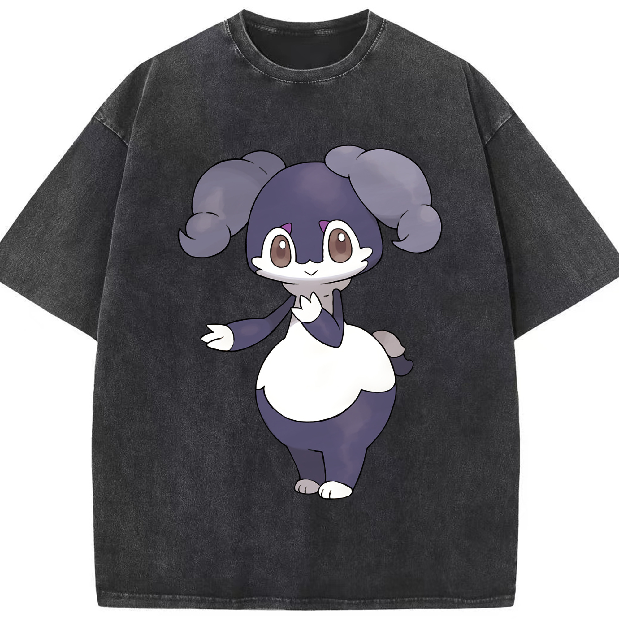 （画像用） ポケットモンスター Pokémon 綿100% ヴィンテージ風 半袖Tシャツ（フロントプリント）