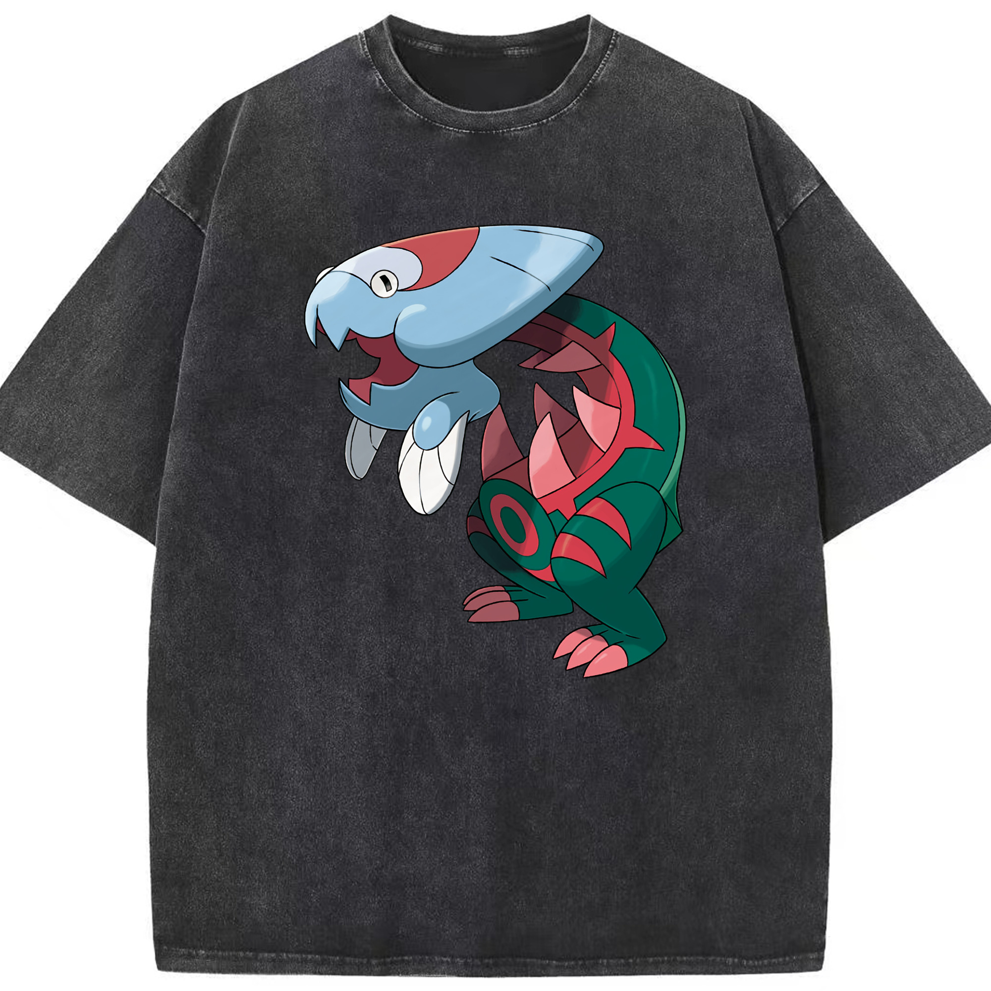（画像用） ポケットモンスター Pokémon 綿100% ヴィンテージ風 半袖Tシャツ（フロントプリント）
