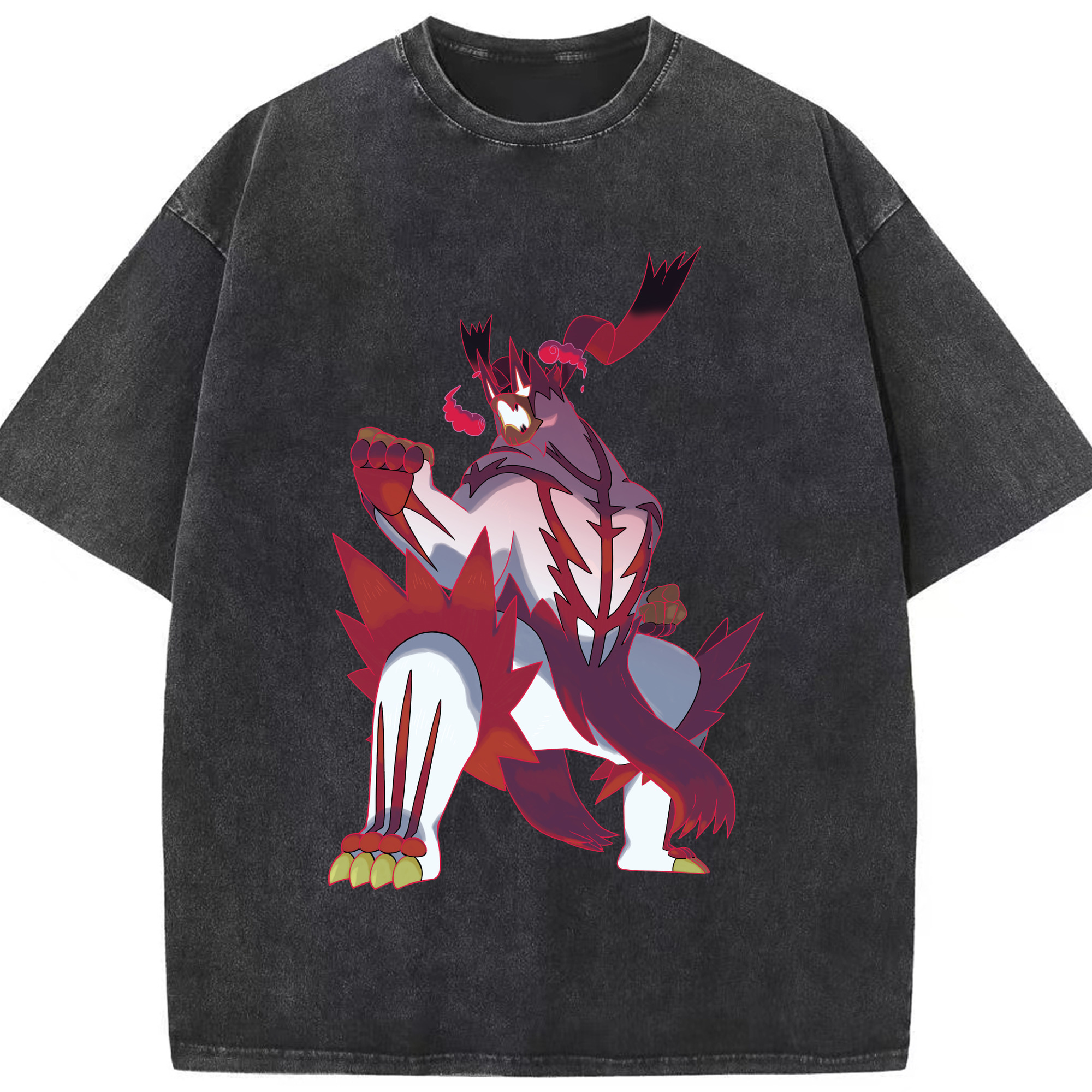 （画像用） ポケットモンスター Pokémon 綿100% ヴィンテージ風 半袖Tシャツ（フロントプリント）