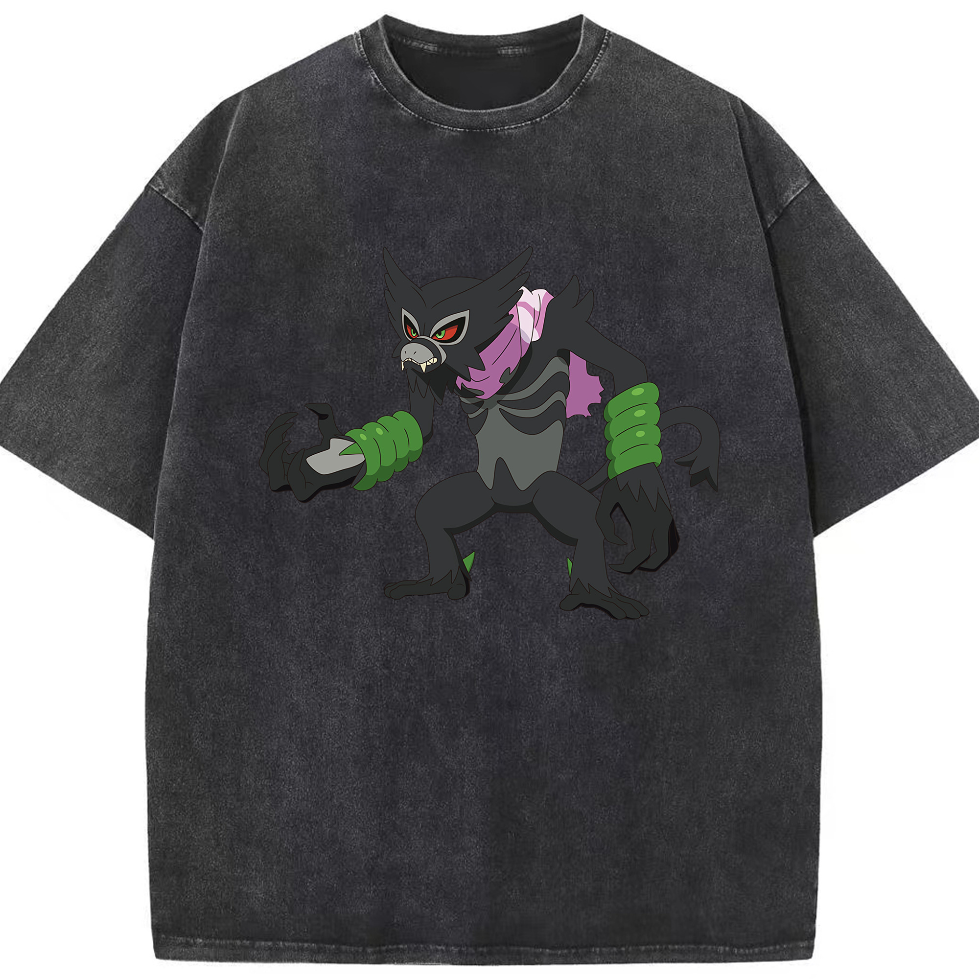 （画像用） ポケットモンスター Pokémon 綿100% ヴィンテージ風 半袖Tシャツ（フロントプリント）