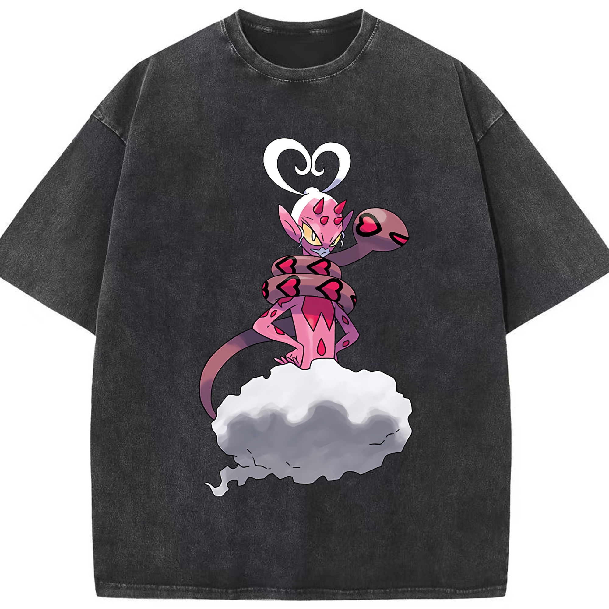 （画像用） ポケットモンスター Pokémon 綿100% ヴィンテージ風 半袖Tシャツ（フロントプリント）