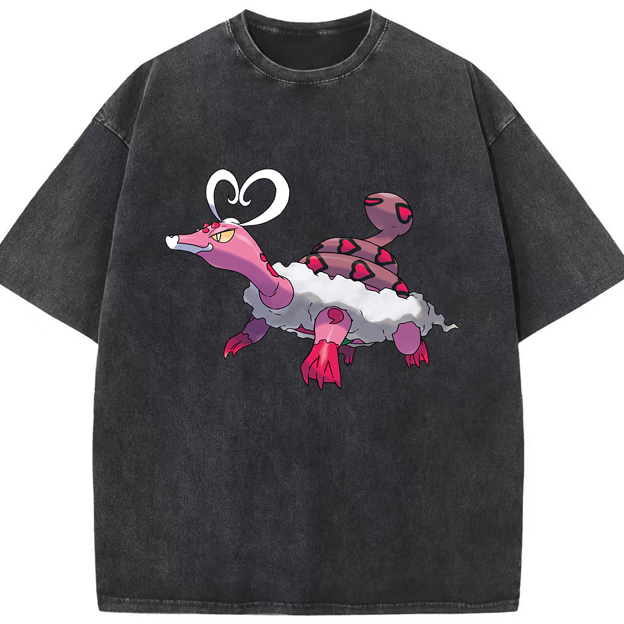 （画像用） ポケットモンスター Pokémon 綿100% ヴィンテージ風 半袖Tシャツ（フロントプリント）