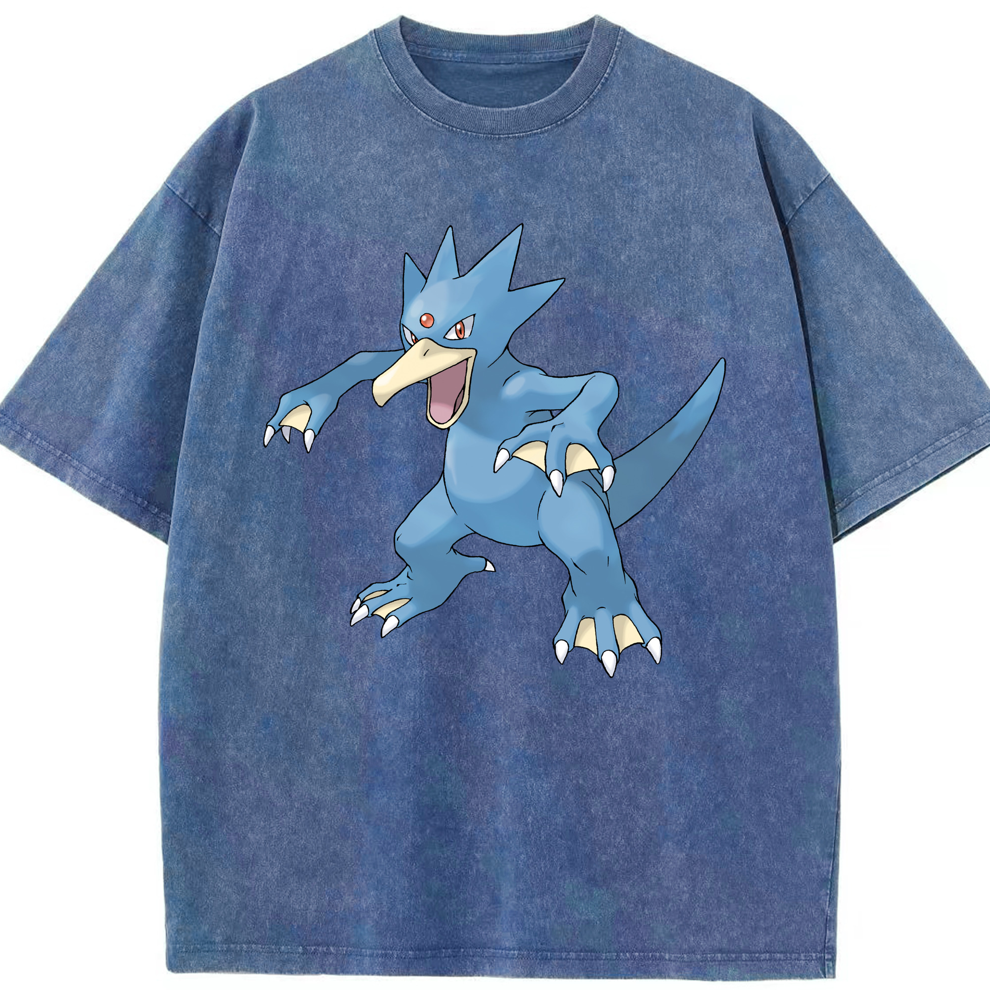 （画像用） ポケットモンスター Pokémon 綿100% ヴィンテージ風 半袖Tシャツ（フロントプリント）