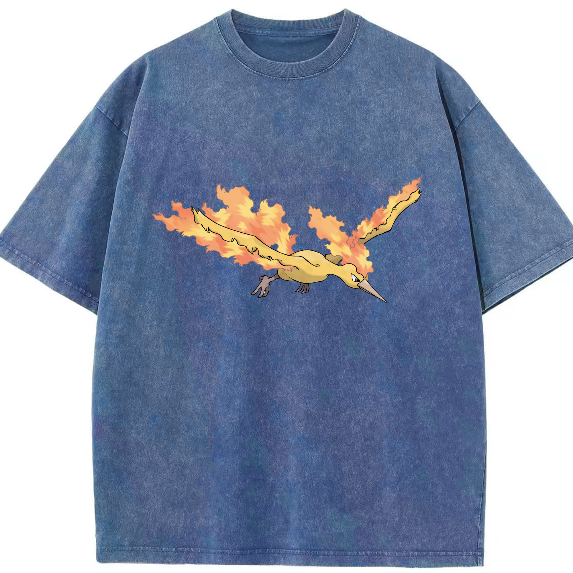 （画像用） ポケットモンスター Pokémon 綿100% ヴィンテージ風 半袖Tシャツ（フロントプリント）