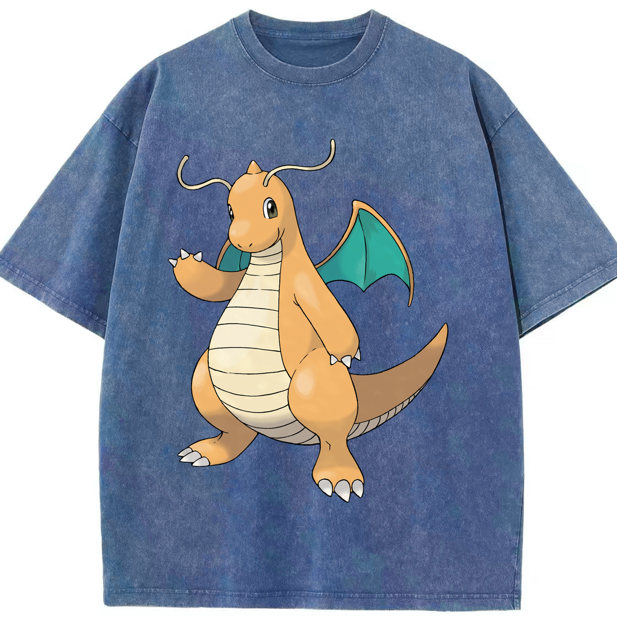 （画像用） ポケットモンスター Pokémon 綿100% ヴィンテージ風 半袖Tシャツ（フロントプリント）