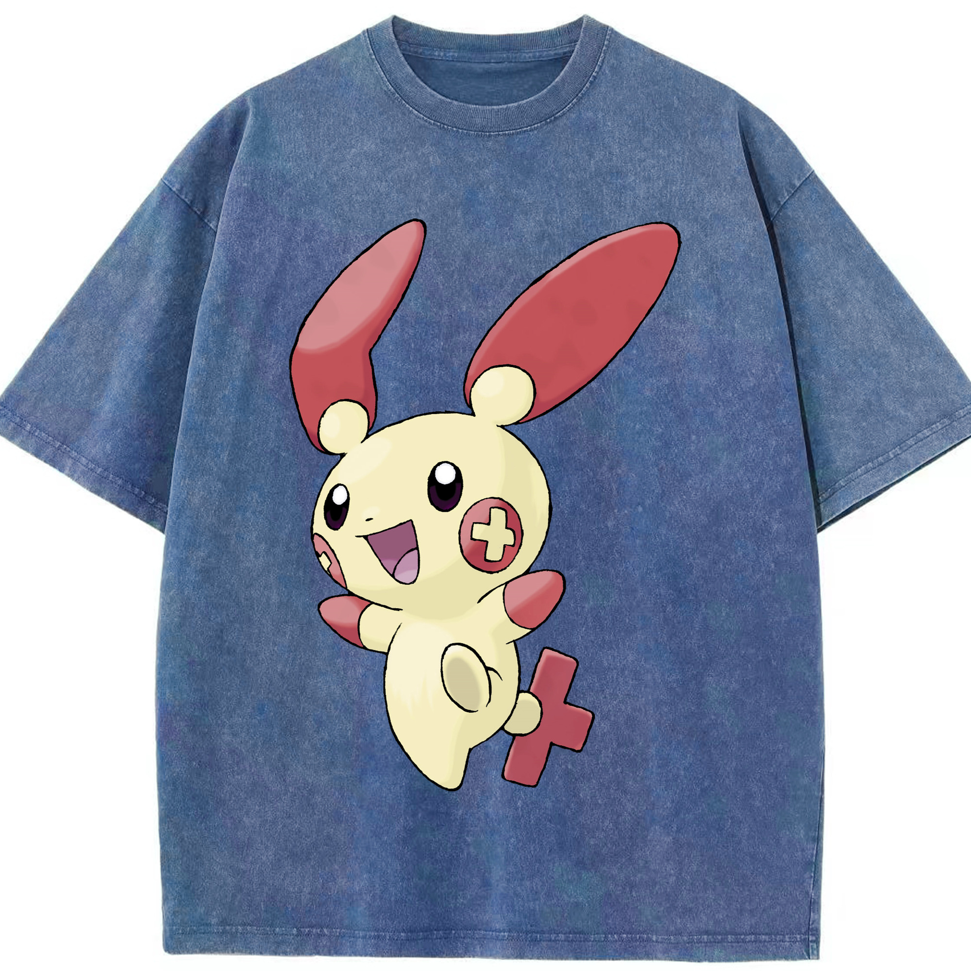（画像用） ポケットモンスター Pokémon 綿100% ヴィンテージ風 半袖Tシャツ（フロントプリント）