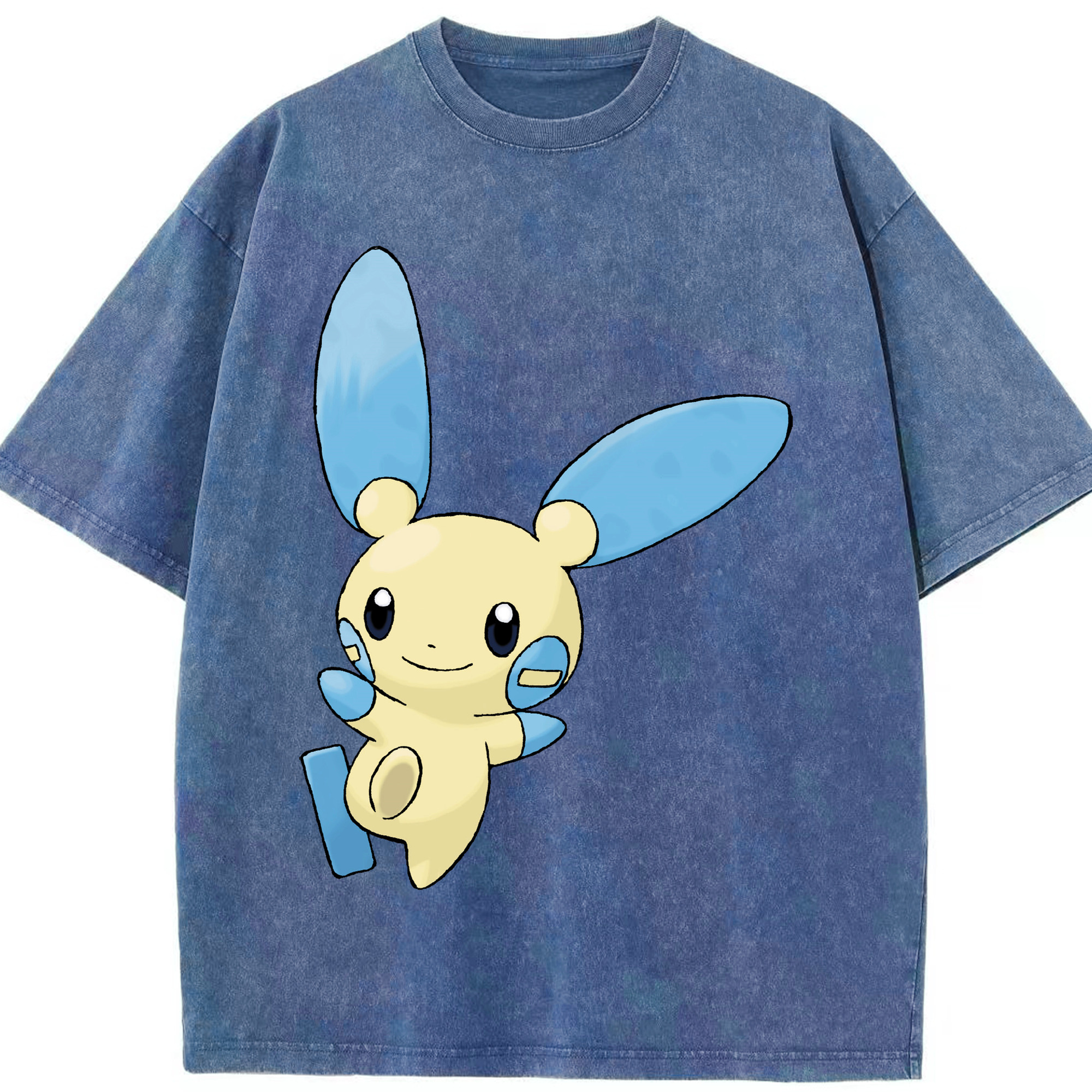 （画像用） ポケットモンスター Pokémon 綿100% ヴィンテージ風 半袖Tシャツ（フロントプリント）