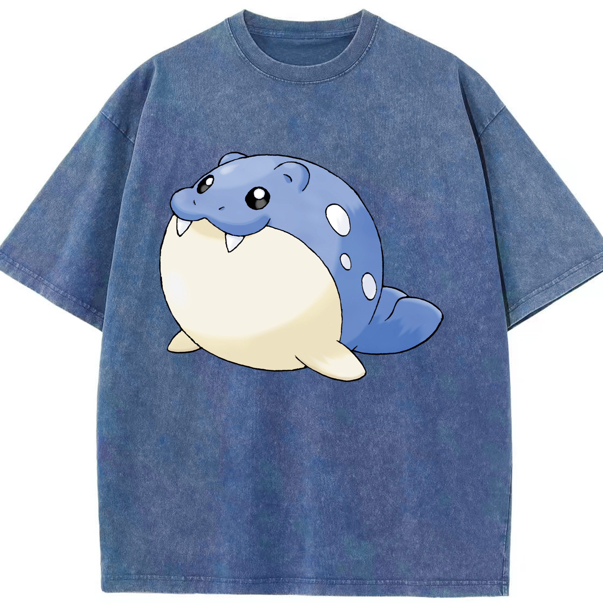 （画像用） ポケットモンスター Pokémon 綿100% ヴィンテージ風 半袖Tシャツ（フロントプリント）