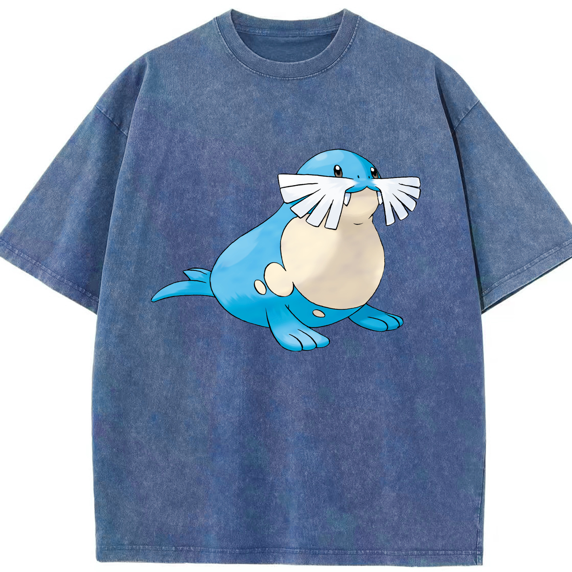 （画像用） ポケットモンスター Pokémon 綿100% ヴィンテージ風 半袖Tシャツ（フロントプリント）