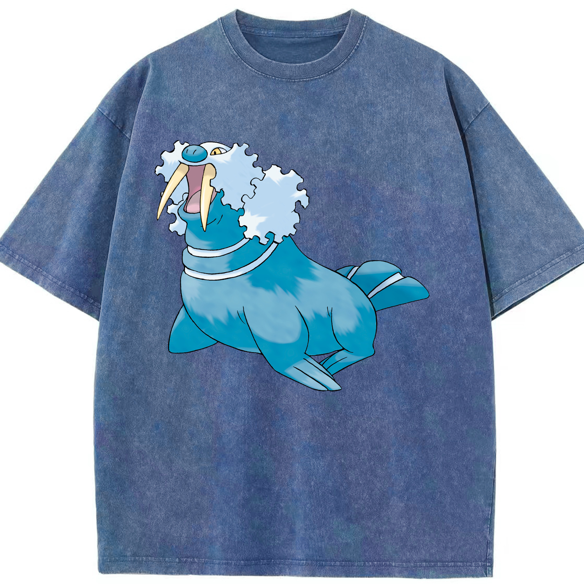 （画像用） ポケットモンスター Pokémon 綿100% ヴィンテージ風 半袖Tシャツ（フロントプリント）