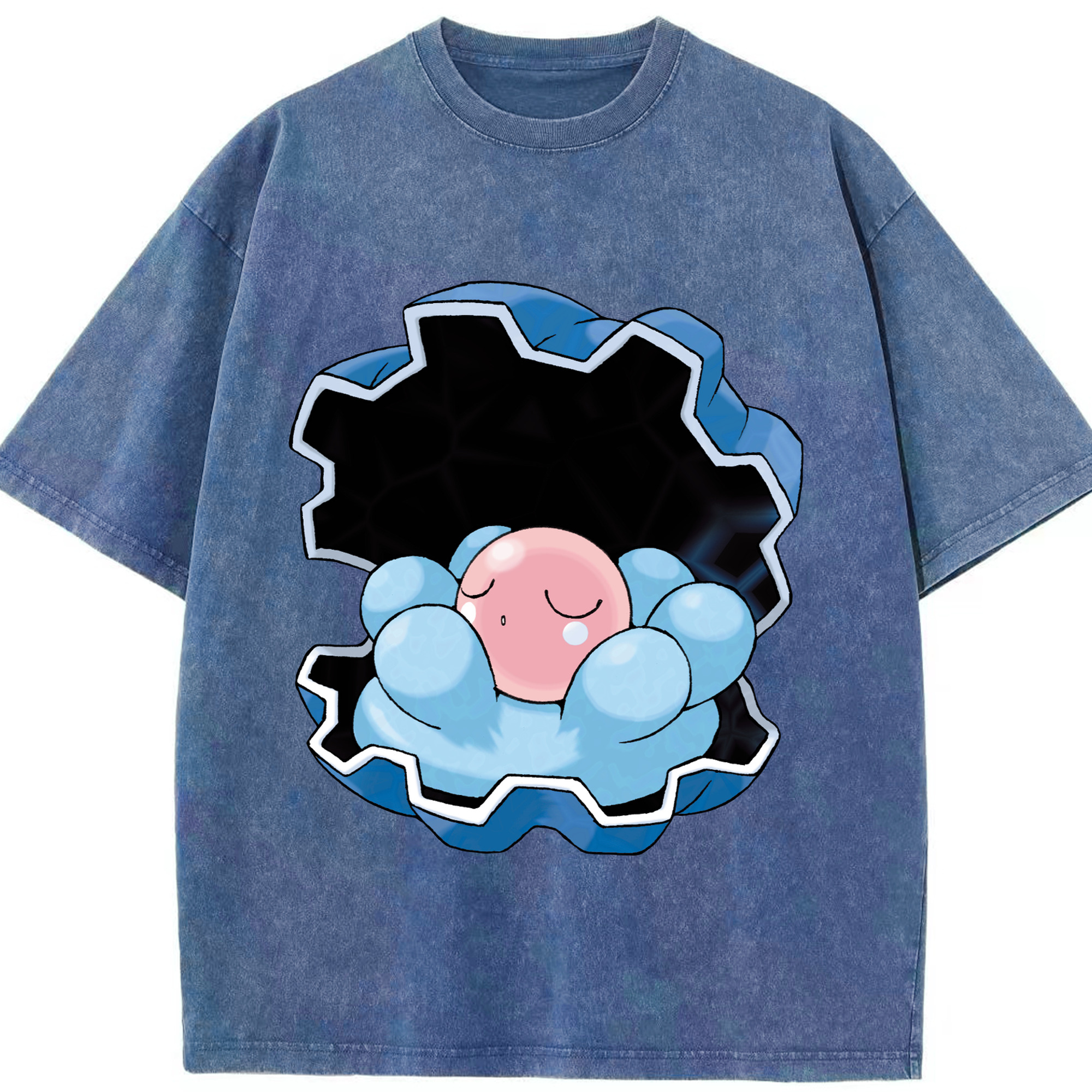 （画像用） ポケットモンスター Pokémon 綿100% ヴィンテージ風 半袖Tシャツ（フロントプリント）