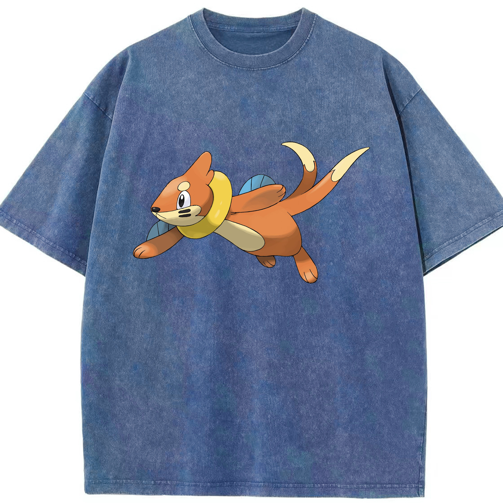 （画像用） ポケットモンスター Pokémon 綿100% ヴィンテージ風 半袖Tシャツ（フロントプリント）