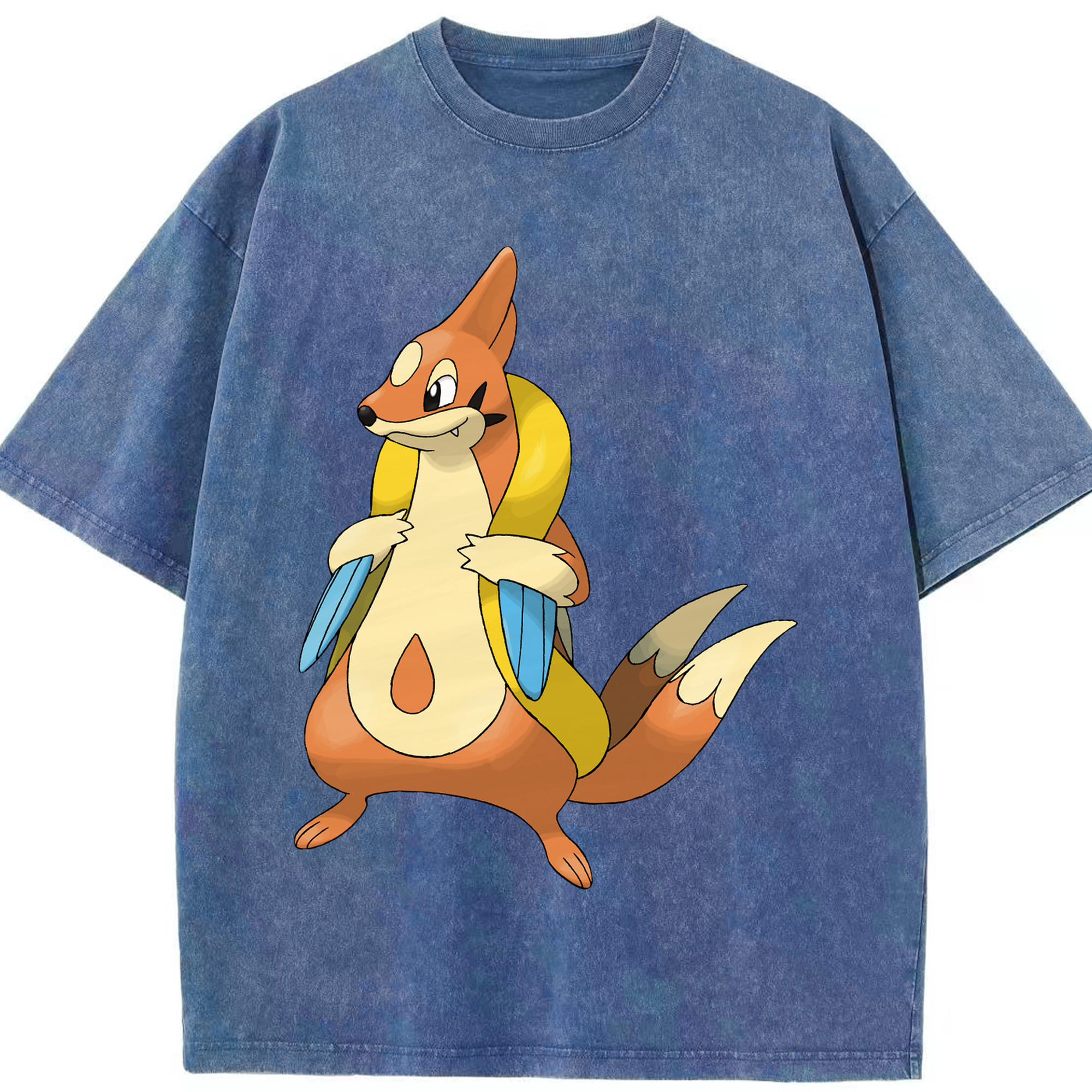（画像用） ポケットモンスター Pokémon 綿100% ヴィンテージ風 半袖Tシャツ（フロントプリント）