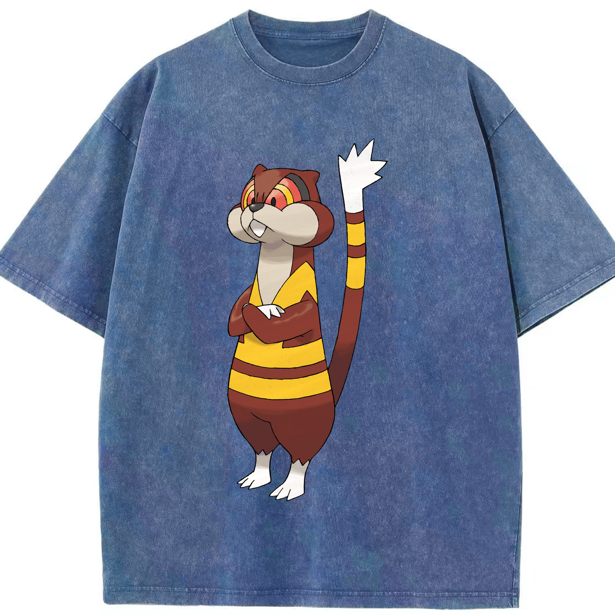 （画像用） ポケットモンスター Pokémon 綿100% ヴィンテージ風 半袖Tシャツ（フロントプリント）