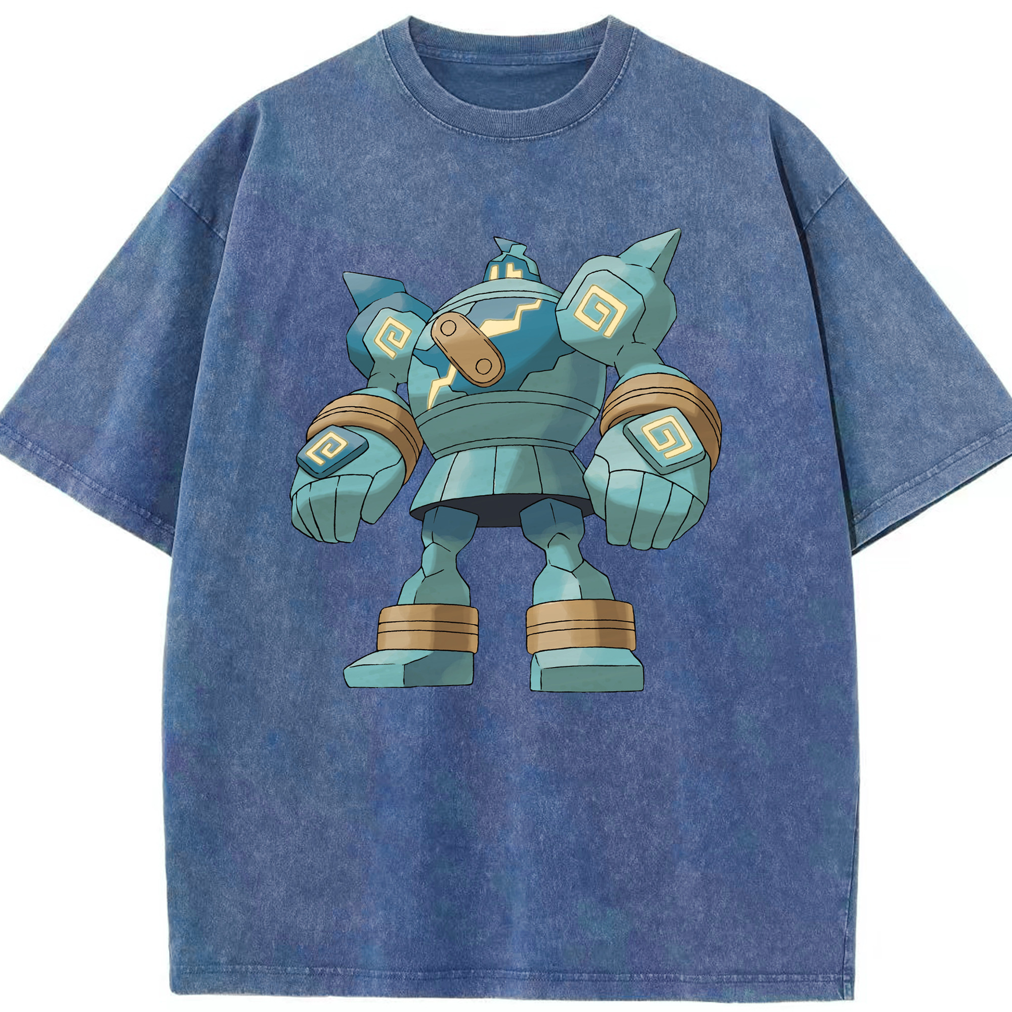 （画像用） ポケットモンスター Pokémon 綿100% ヴィンテージ風 半袖Tシャツ（フロントプリント）