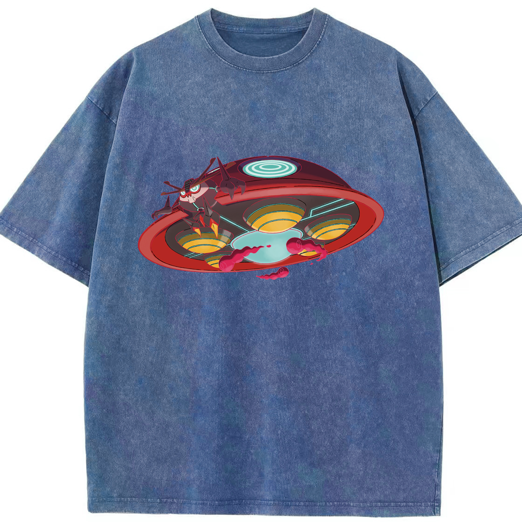 （画像用） ポケットモンスター Pokémon 綿100% ヴィンテージ風 半袖Tシャツ（フロントプリント）
