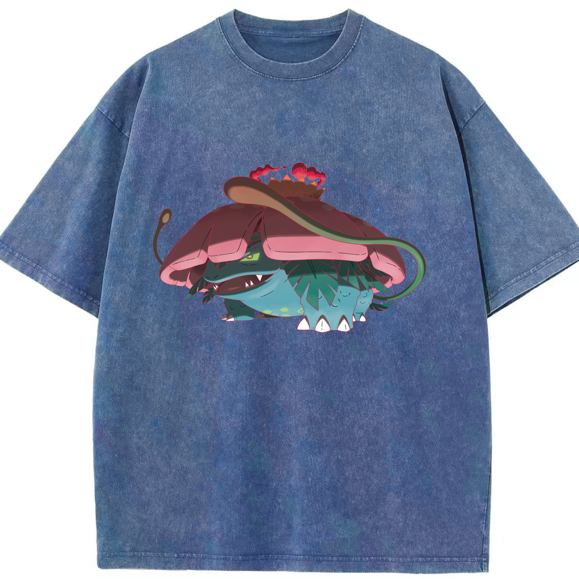 （画像用） ポケットモンスター Pokémon 綿100% ヴィンテージ風 半袖Tシャツ（フロントプリント）