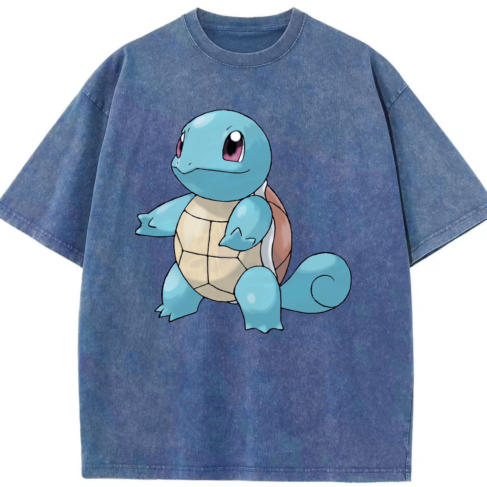 （画像用） ポケットモンスター Pokémon 綿100% ヴィンテージ風 半袖Tシャツ（フロントプリント）