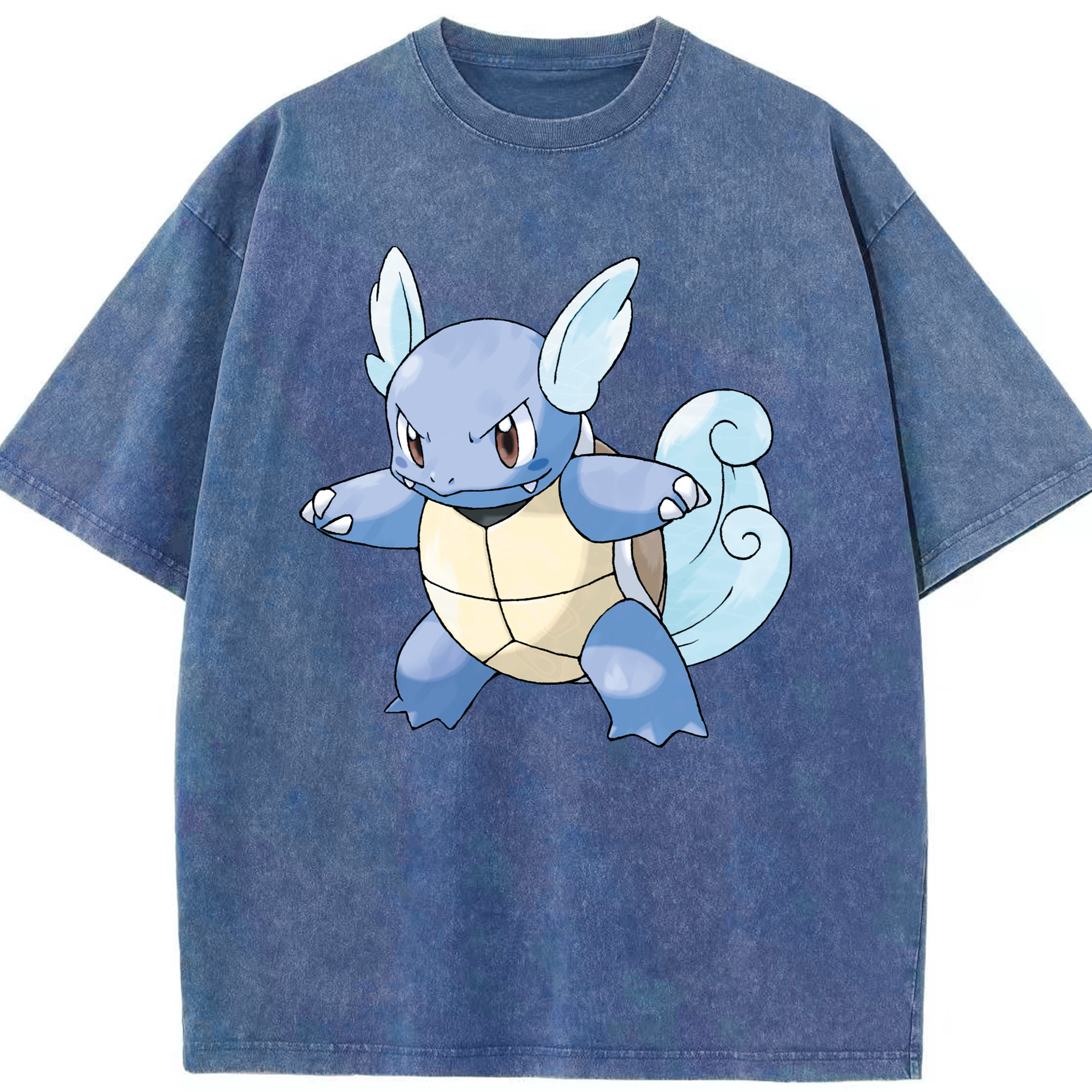 （画像用） ポケットモンスター Pokémon 綿100% ヴィンテージ風 半袖Tシャツ（フロントプリント）