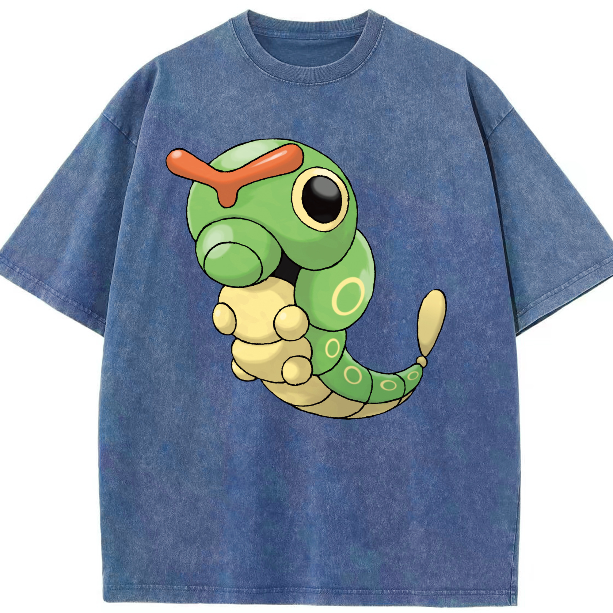 （画像用） ポケットモンスター Pokémon 綿100% ヴィンテージ風 半袖Tシャツ（フロントプリント）