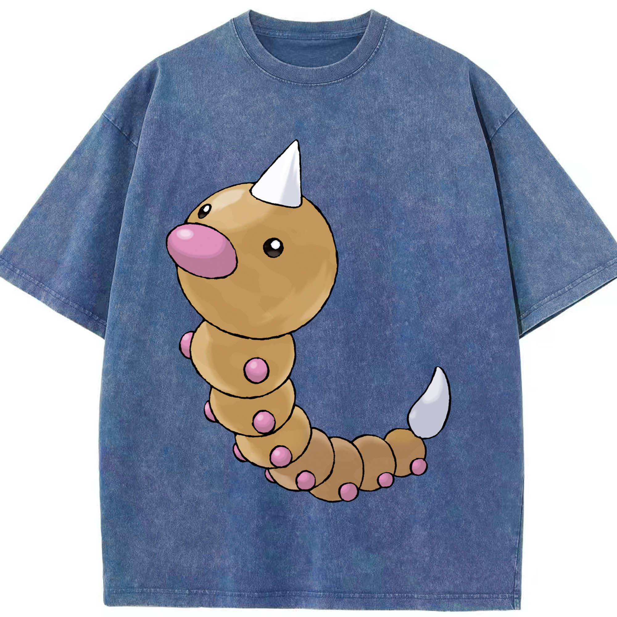 （画像用） ポケットモンスター Pokémon 綿100% ヴィンテージ風 半袖Tシャツ（フロントプリント）
