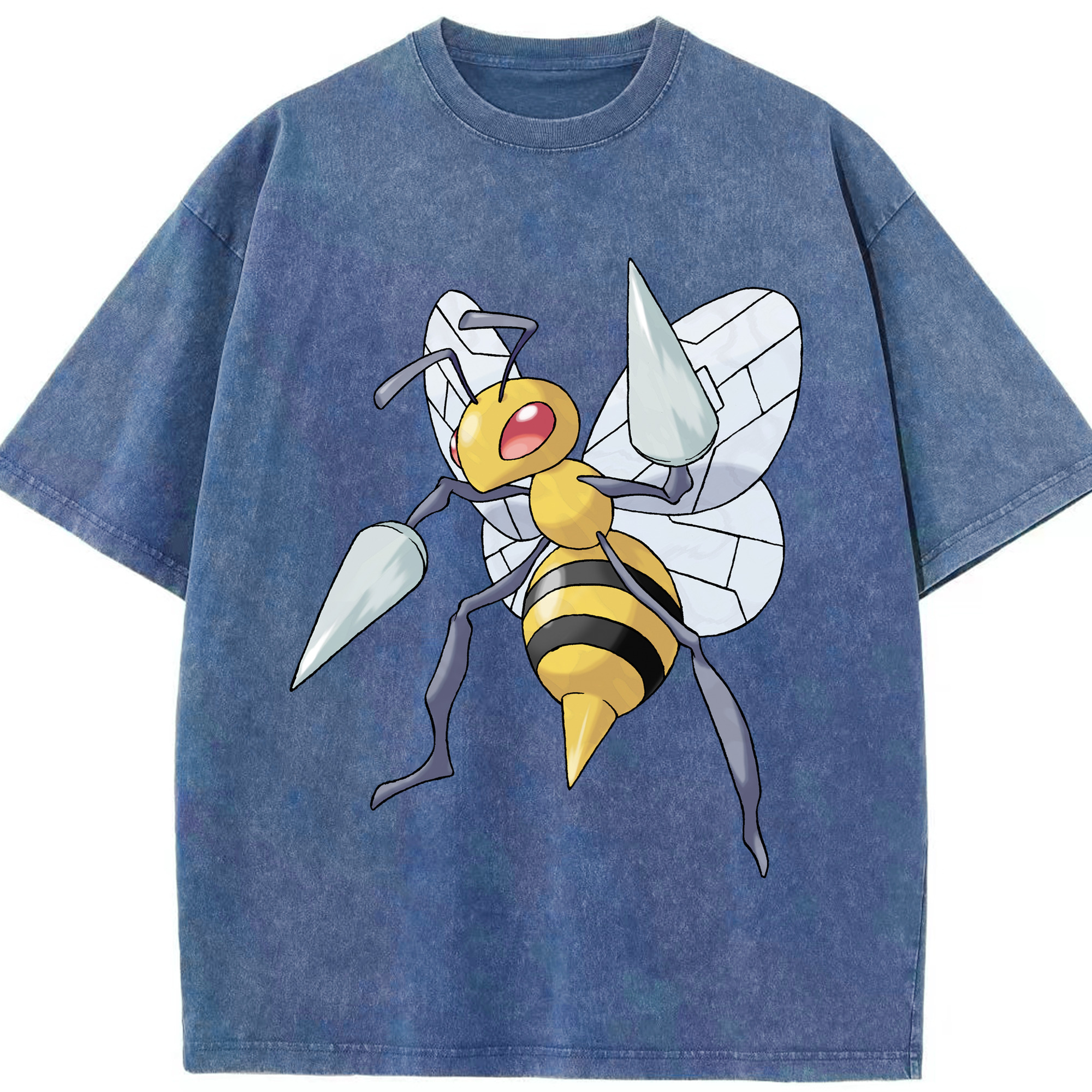 （画像用） ポケットモンスター Pokémon 綿100% ヴィンテージ風 半袖Tシャツ（フロントプリント）