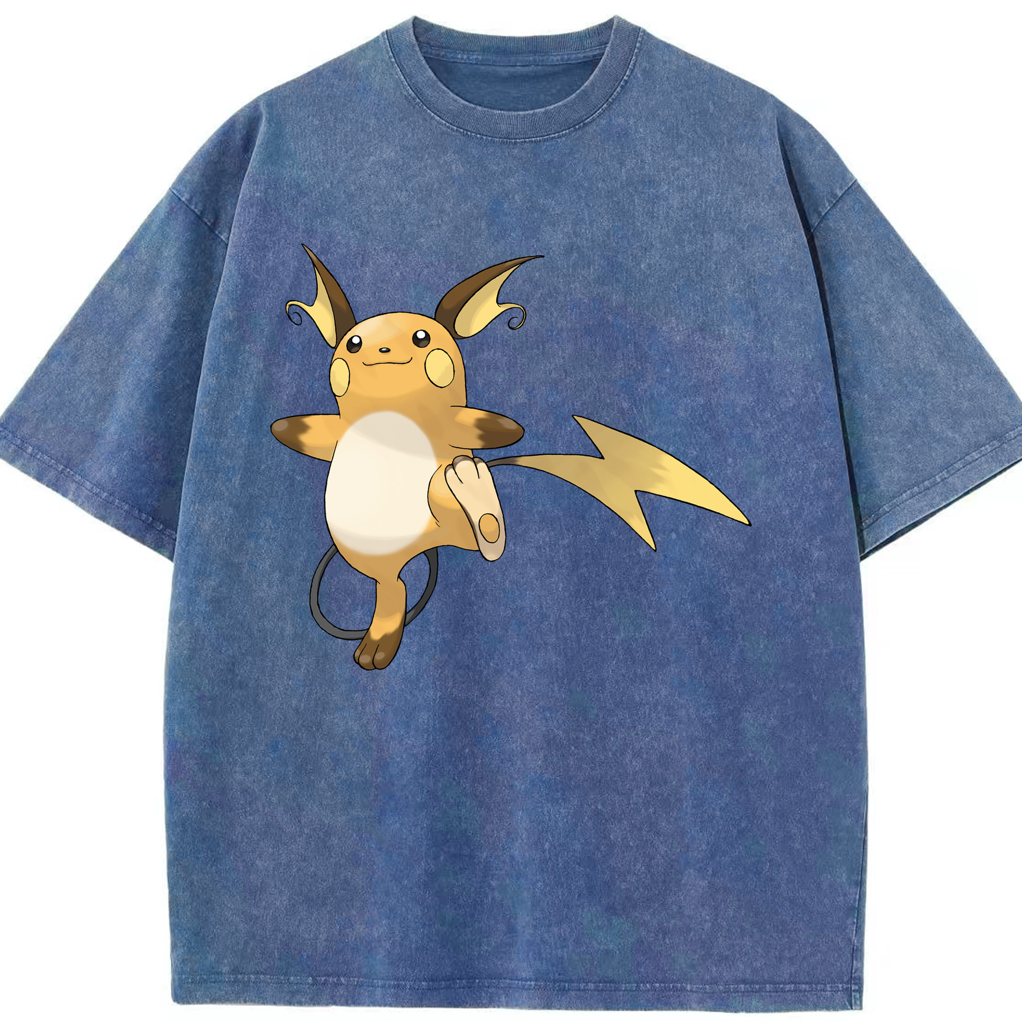 （画像用） ポケットモンスター Pokémon 綿100% ヴィンテージ風 半袖Tシャツ（フロントプリント）