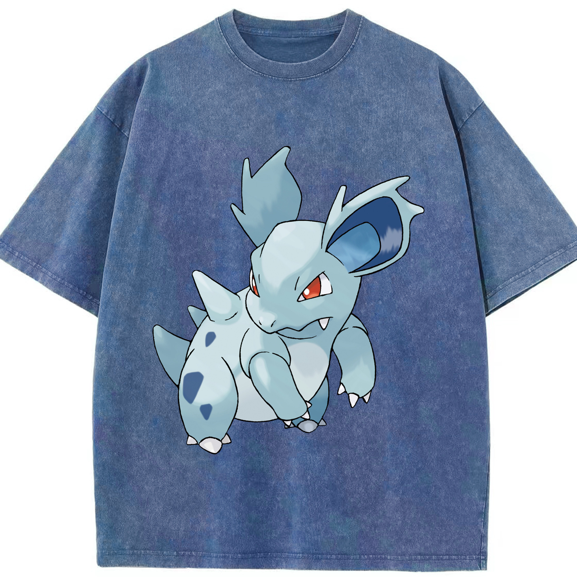 （画像用） ポケットモンスター Pokémon 綿100% ヴィンテージ風 半袖Tシャツ（フロントプリント）