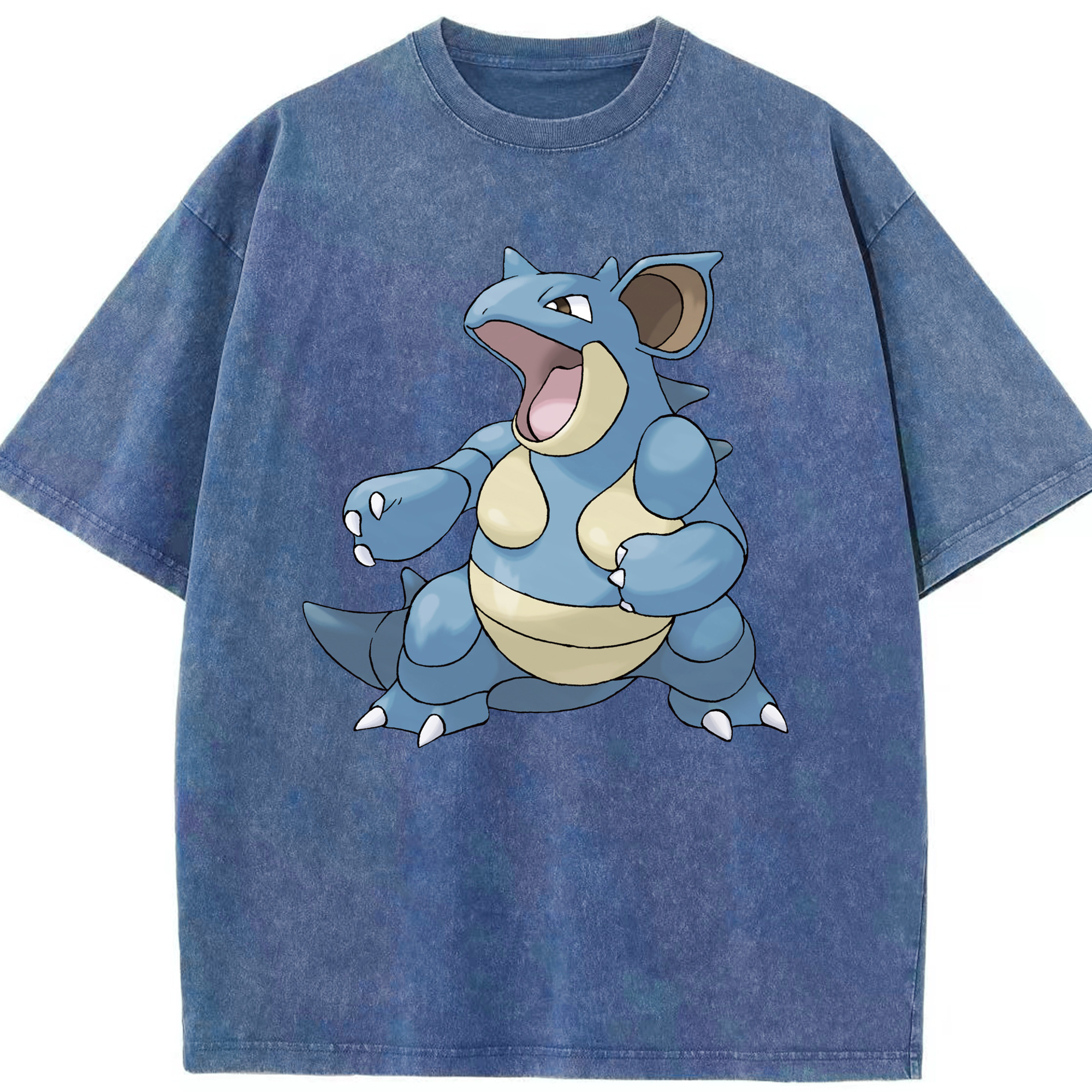 （画像用） ポケットモンスター Pokémon 綿100% ヴィンテージ風 半袖Tシャツ（フロントプリント）