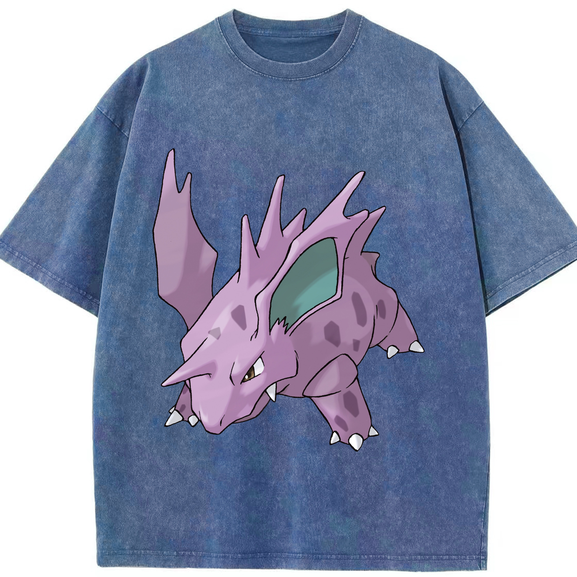 （画像用） ポケットモンスター Pokémon 綿100% ヴィンテージ風 半袖Tシャツ（フロントプリント）
