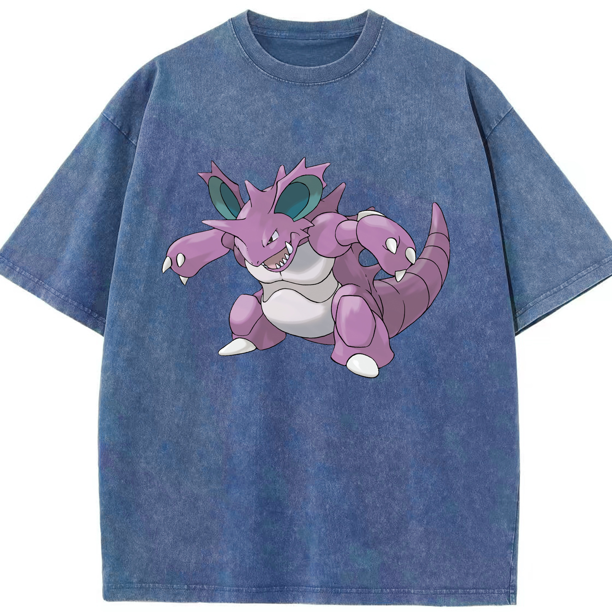 （画像用） ポケットモンスター Pokémon 綿100% ヴィンテージ風 半袖Tシャツ（フロントプリント）