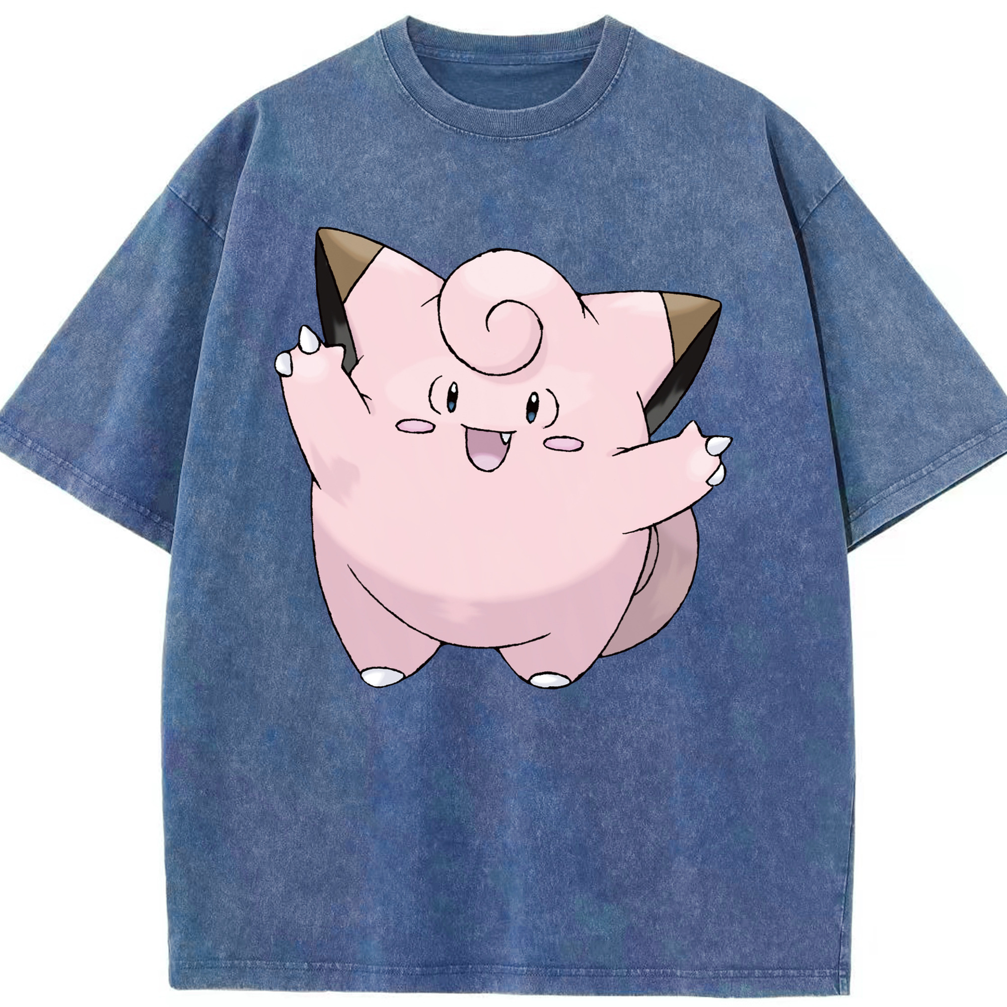（画像用） ポケットモンスター Pokémon 綿100% ヴィンテージ風 半袖Tシャツ（フロントプリント）